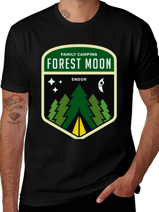Endor Forest Moon Camping T-Shirt