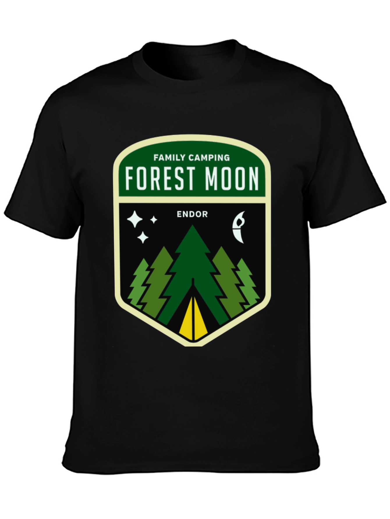 Endor Forest Moon Camping T-Shirt
