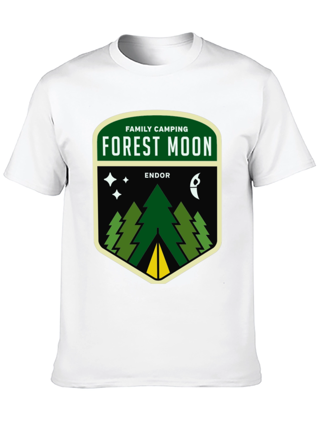 Endor Forest Moon Camping T-Shirt