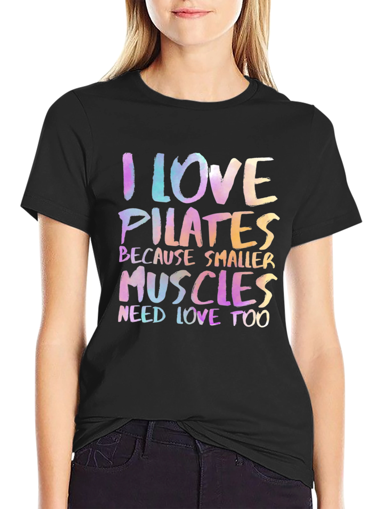 I Love Pilates Graphic T-Shirt