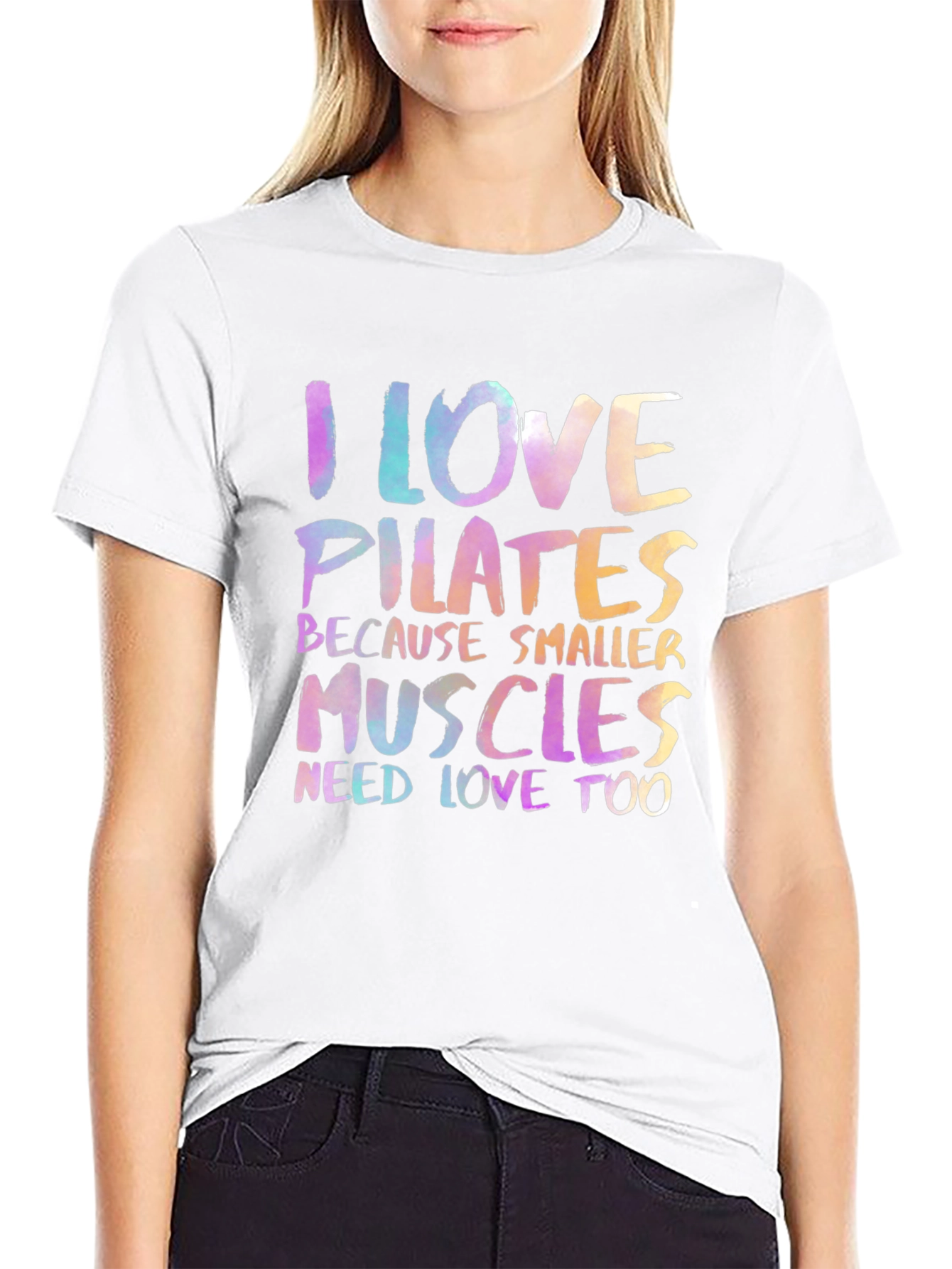 I Love Pilates Graphic T-Shirt