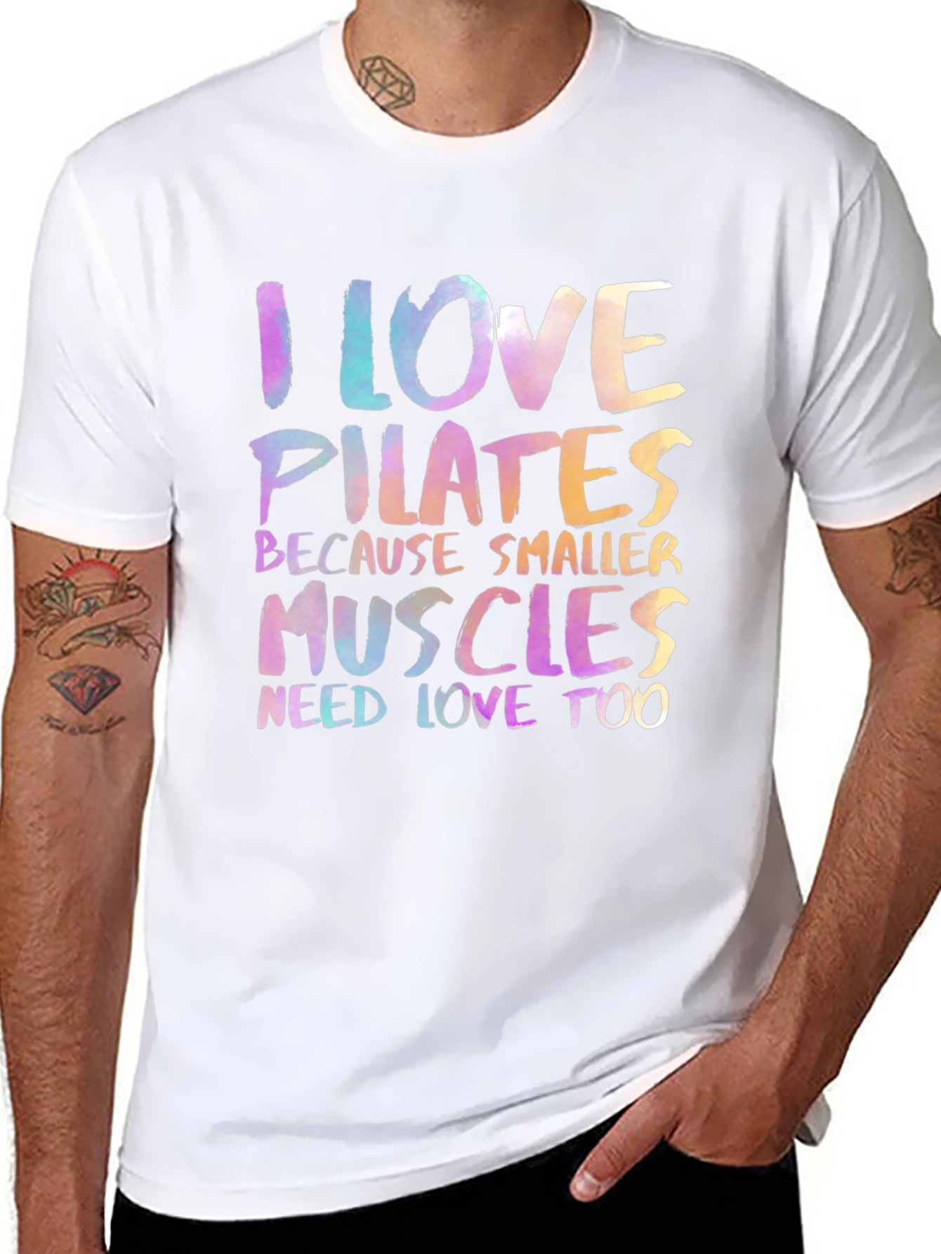 I Love Pilates Graphic T-Shirt