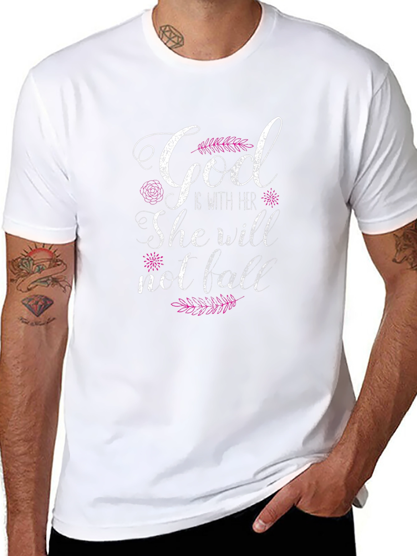 God Is With Her T-Shirt