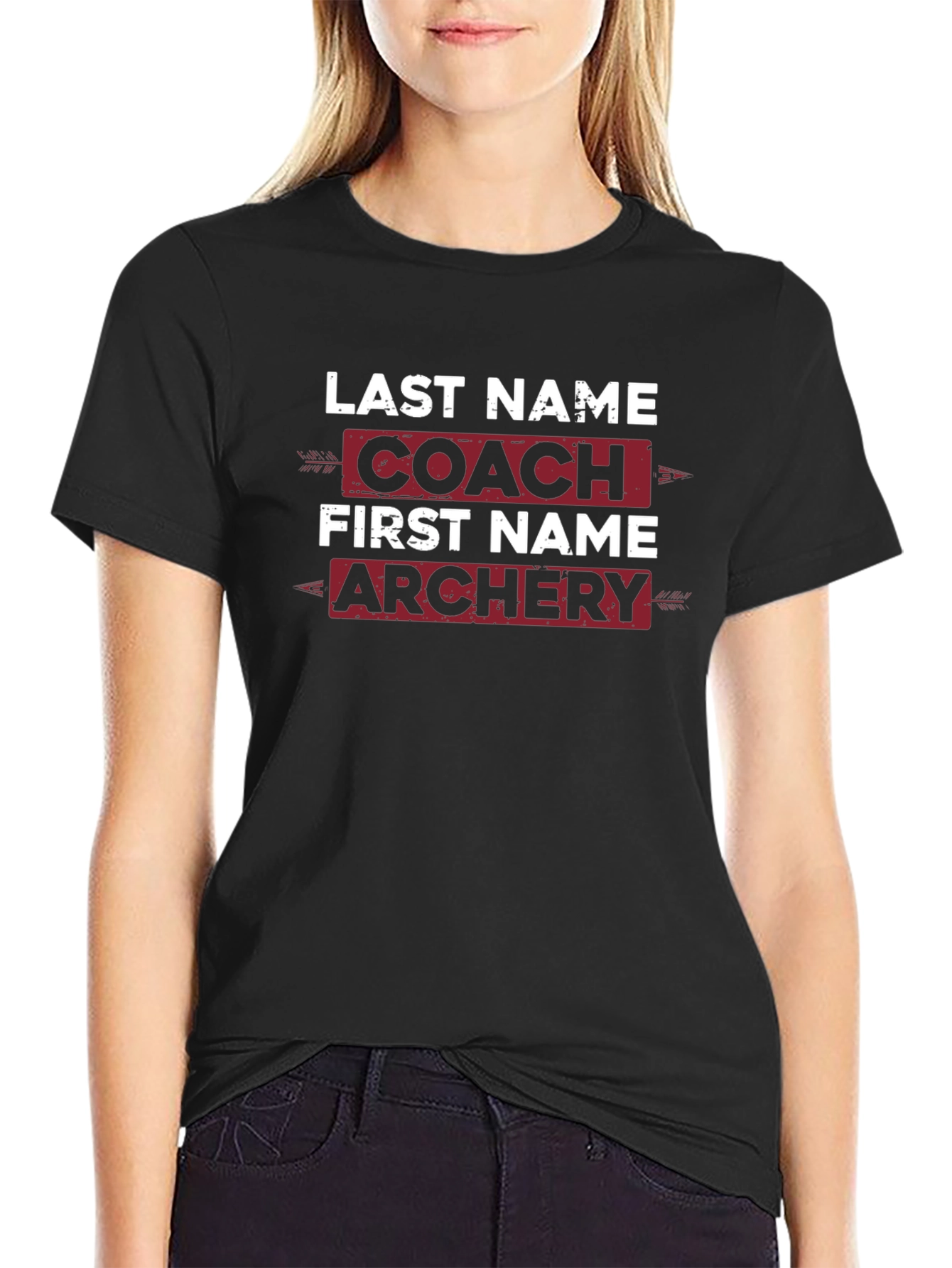 Archery Coach Personalized T-Shirt