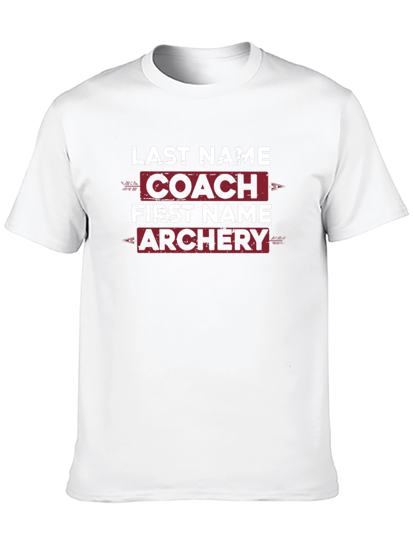 Archery Coach Personalized T-Shirt