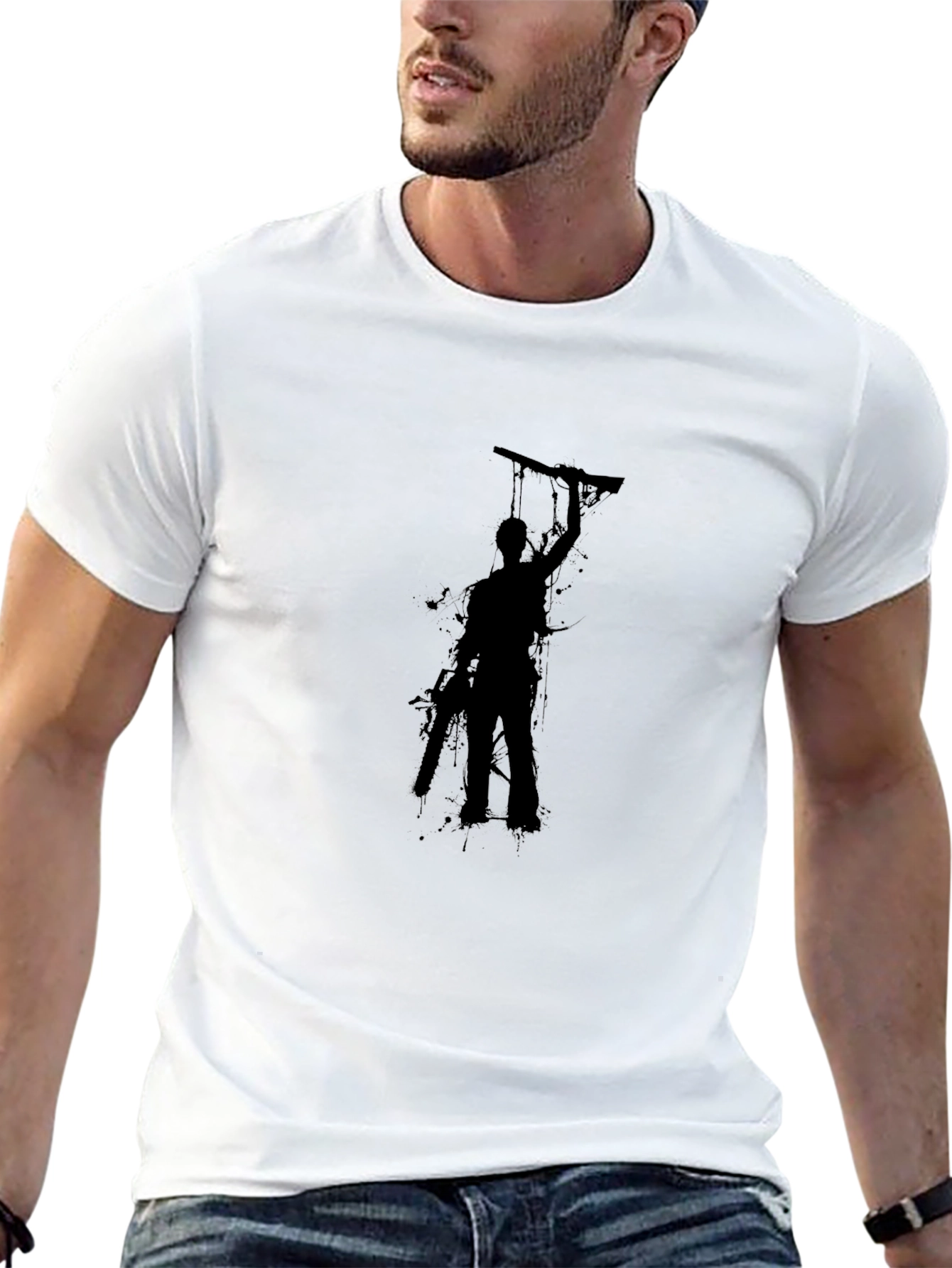 Silhouette Graphic Tee - Evil Dead Inspired