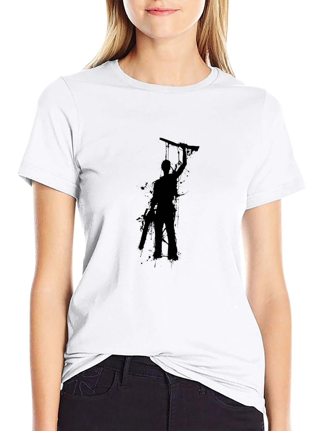 Silhouette Graphic Tee - Evil Dead Inspired