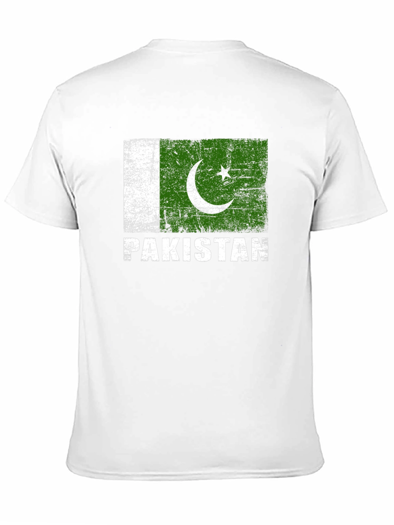 Pakistan Flag T-Shirt - Distressed Graphic Tee