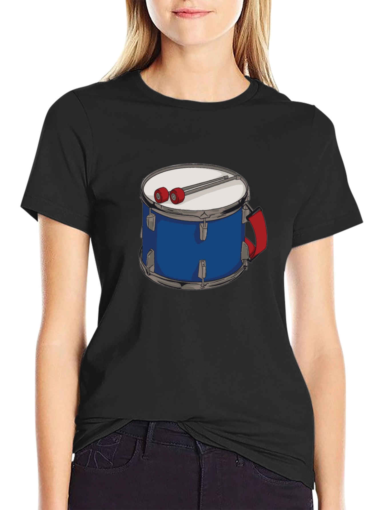 Drum Kit T-Shirt - Music Lover Tee