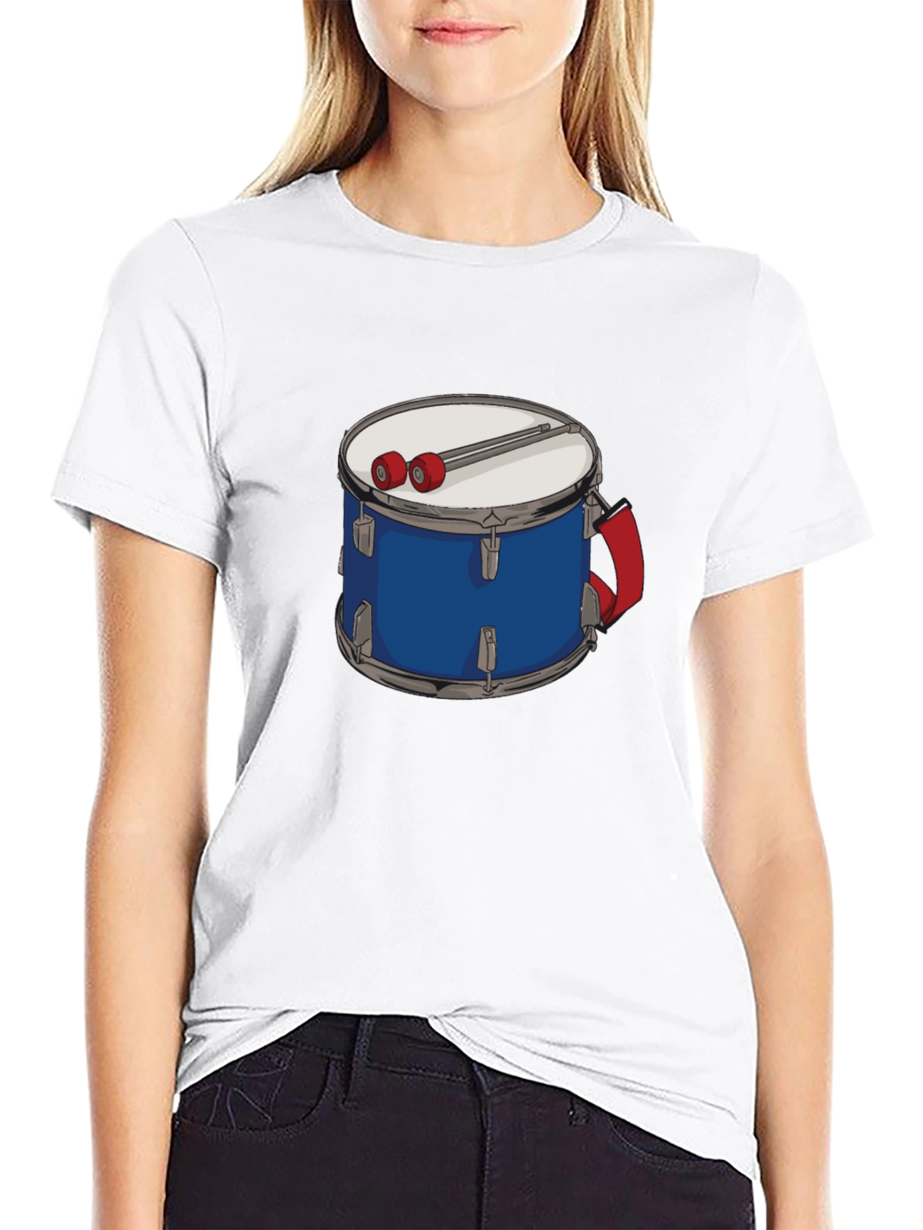 Drum Kit T-Shirt - Music Lover Tee