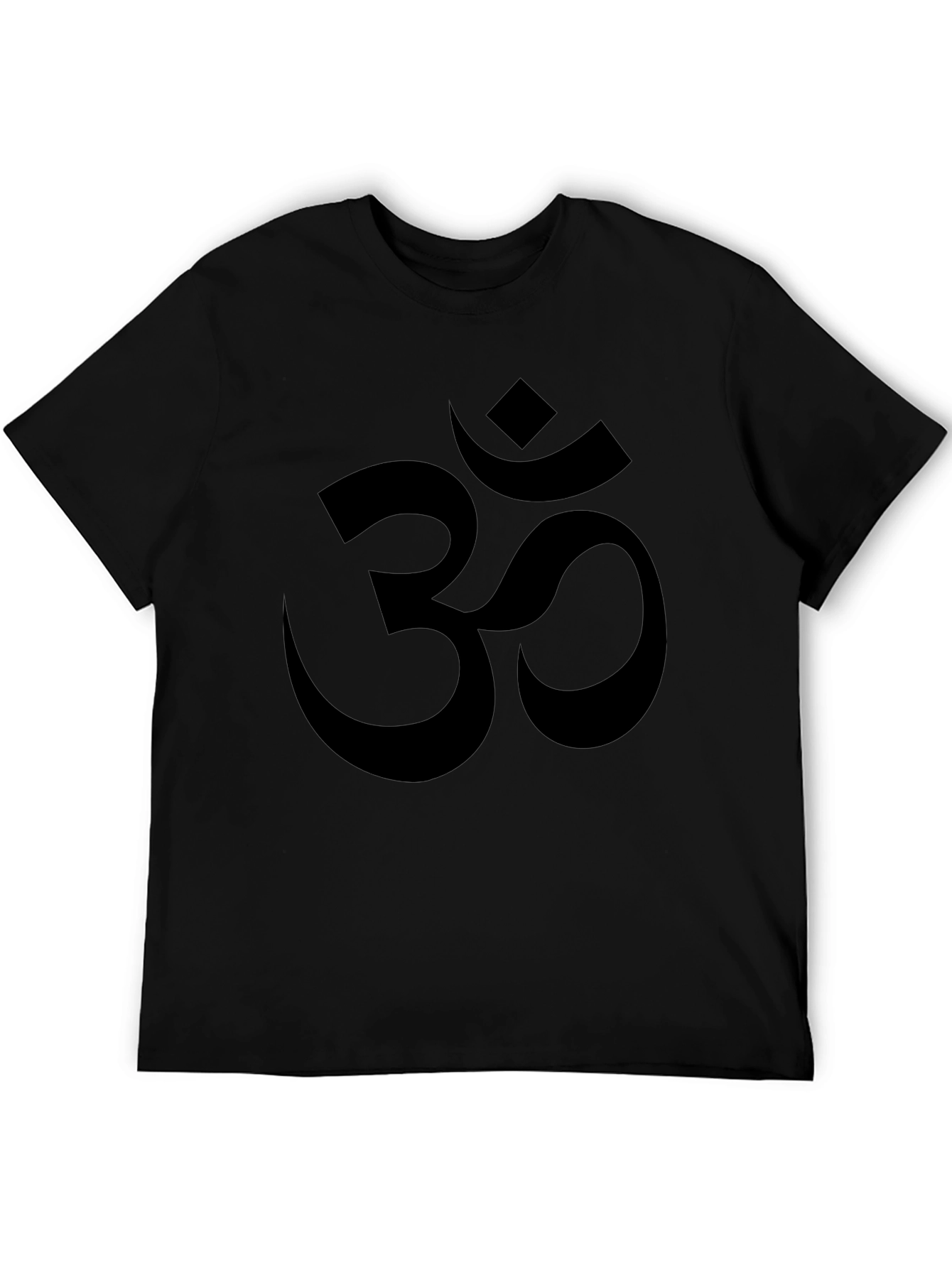 Om Symbol Graphic Tee - Soft Cotton Blend T-Shirt