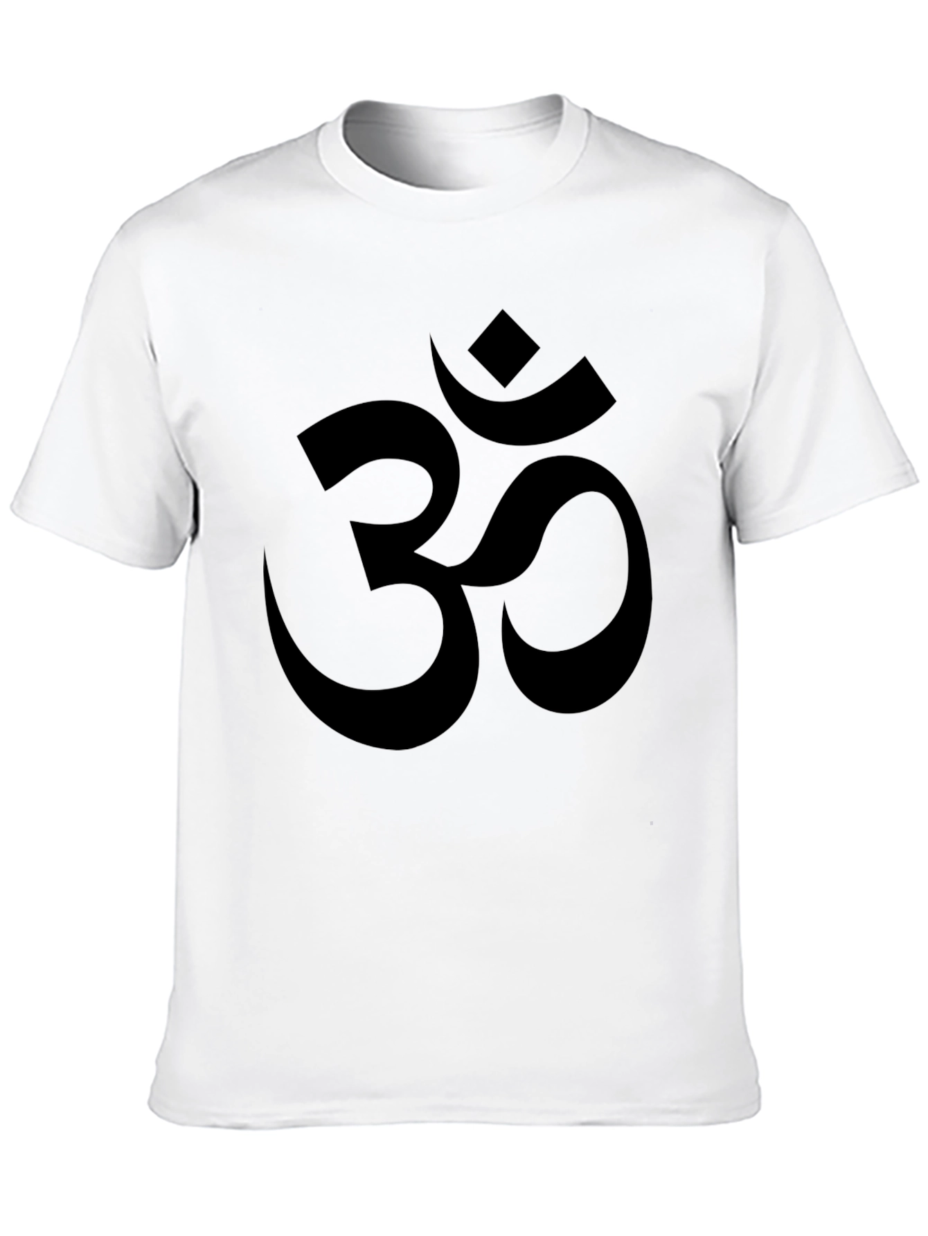 Om Symbol Graphic Tee - Soft Cotton Blend T-Shirt