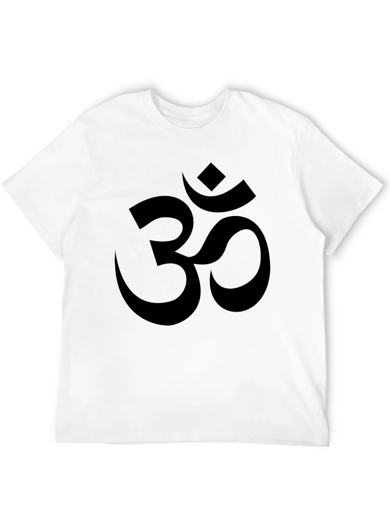 Om Symbol Graphic Tee - Soft Cotton Blend T-Shirt