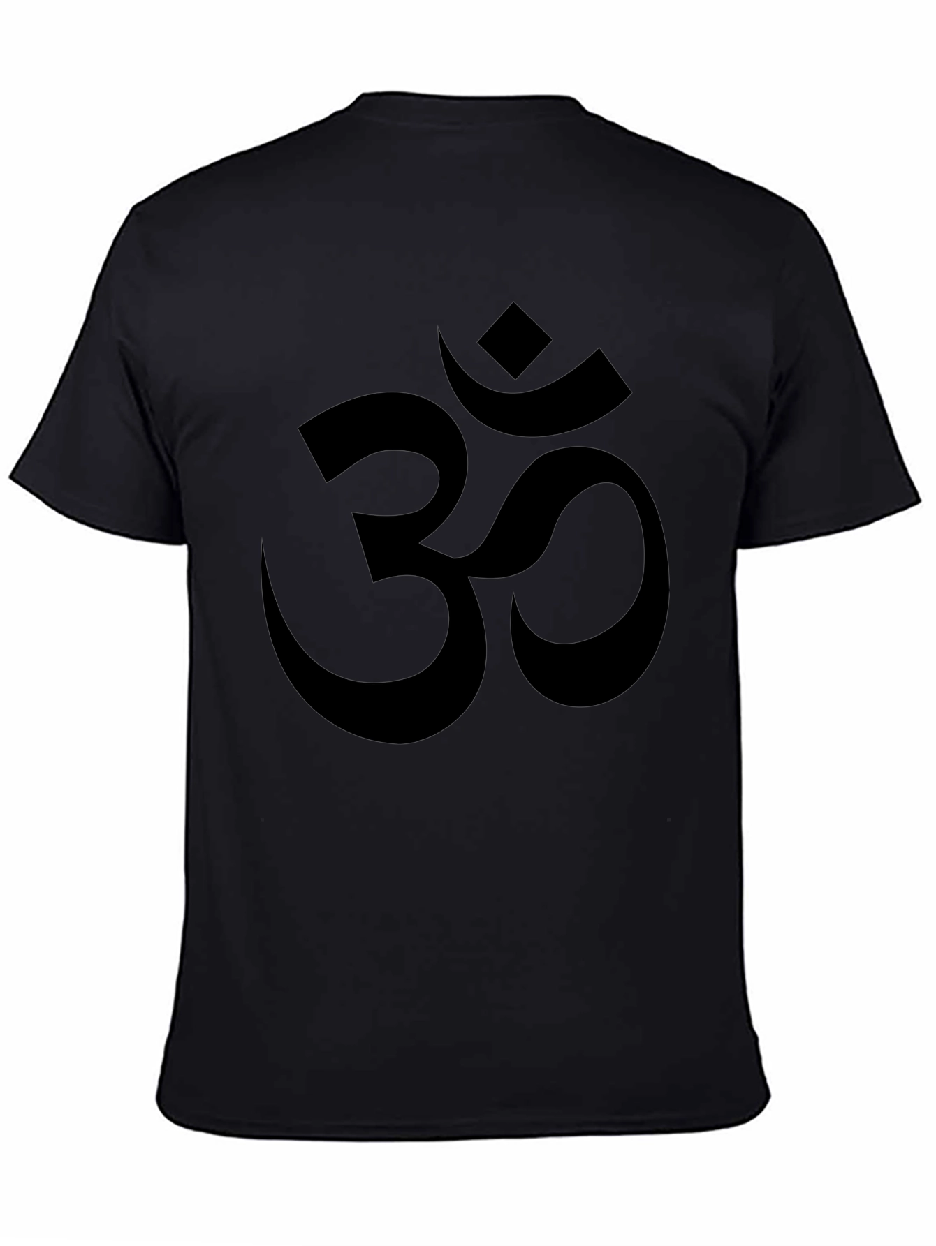 Om Symbol Graphic Tee - Soft Cotton Blend T-Shirt