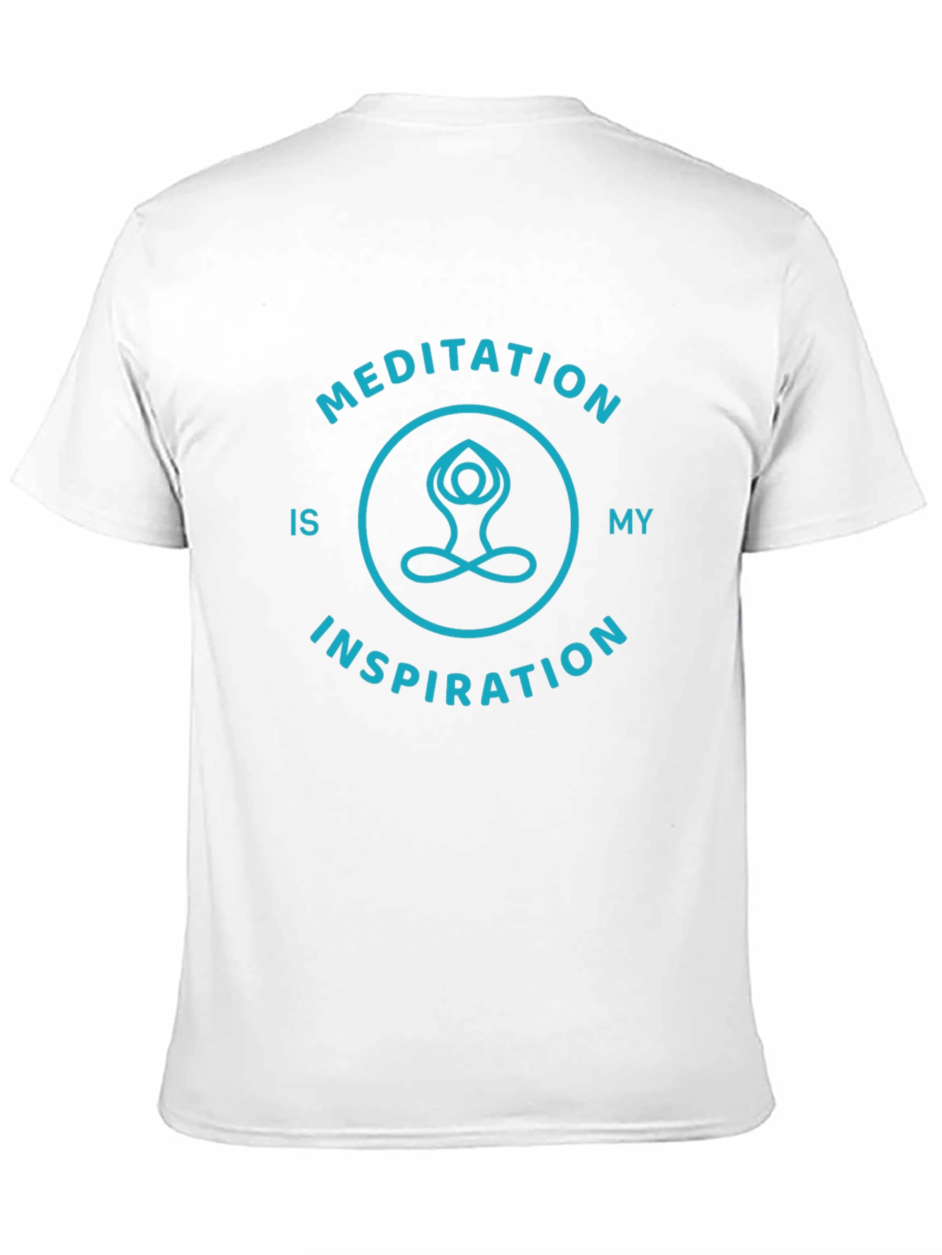 Meditation Inspiration Black T-Shirt