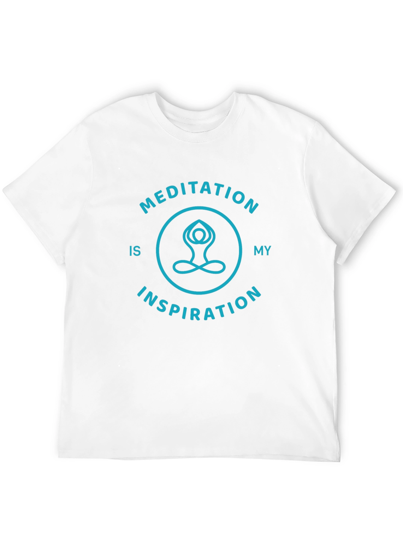 Meditation Inspiration Black T-Shirt