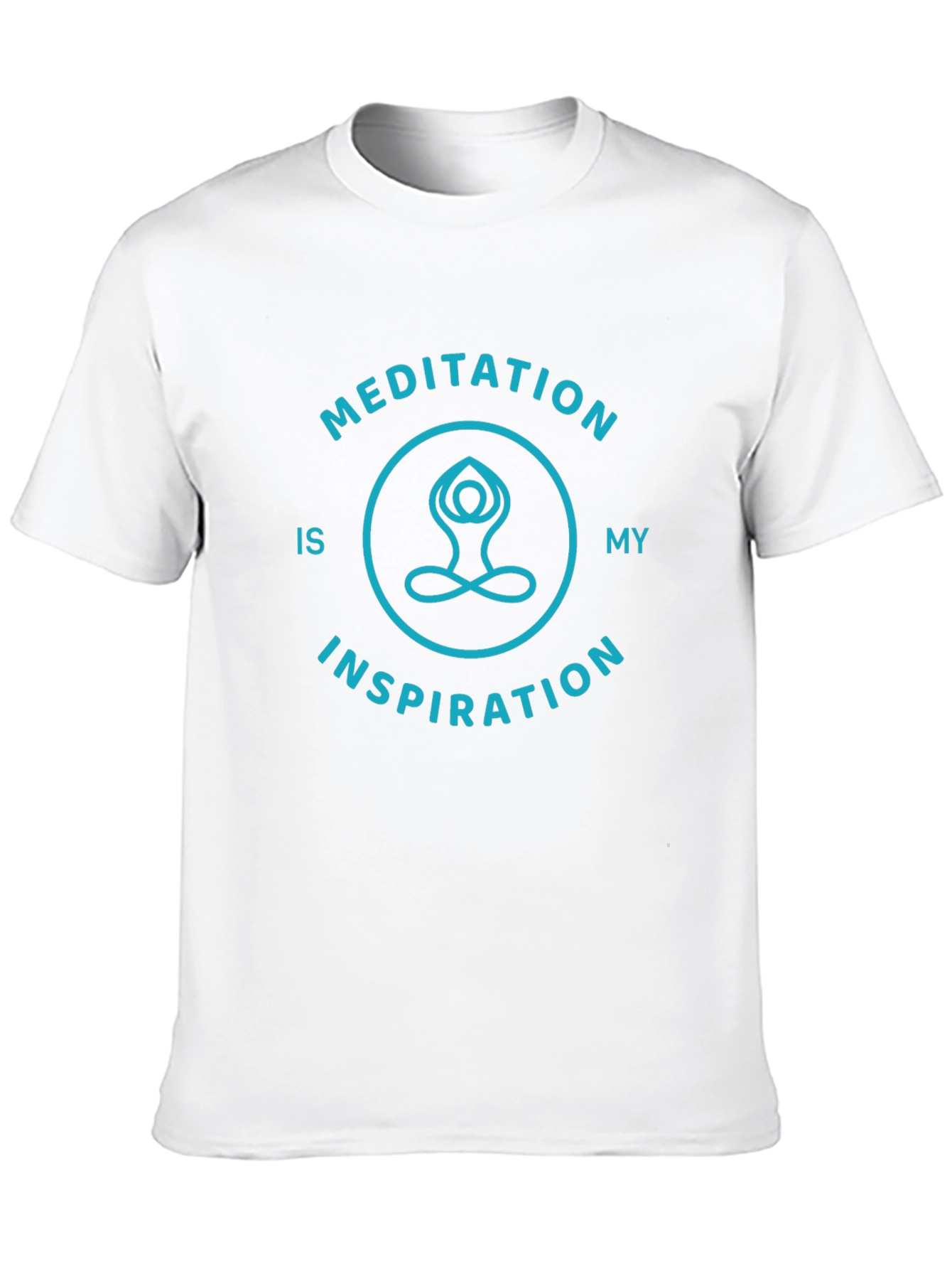 Meditation Inspiration Black T-Shirt