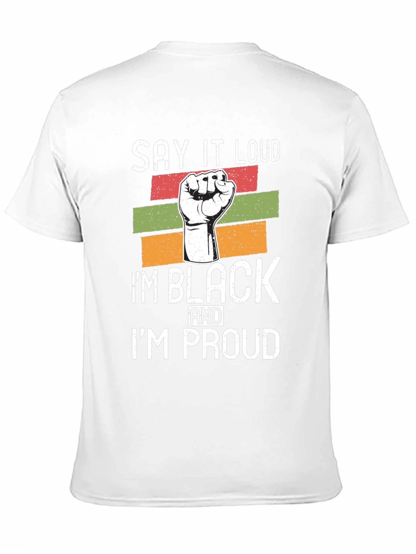 Black Pride Graphic T-Shirt - Say It Loud