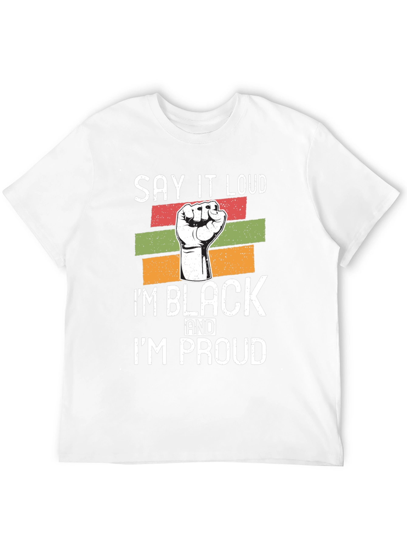 Black Pride Graphic T-Shirt - Say It Loud