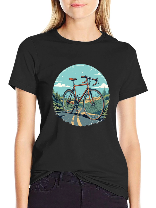 Cycling T-Shirt - Graphic Bike Design