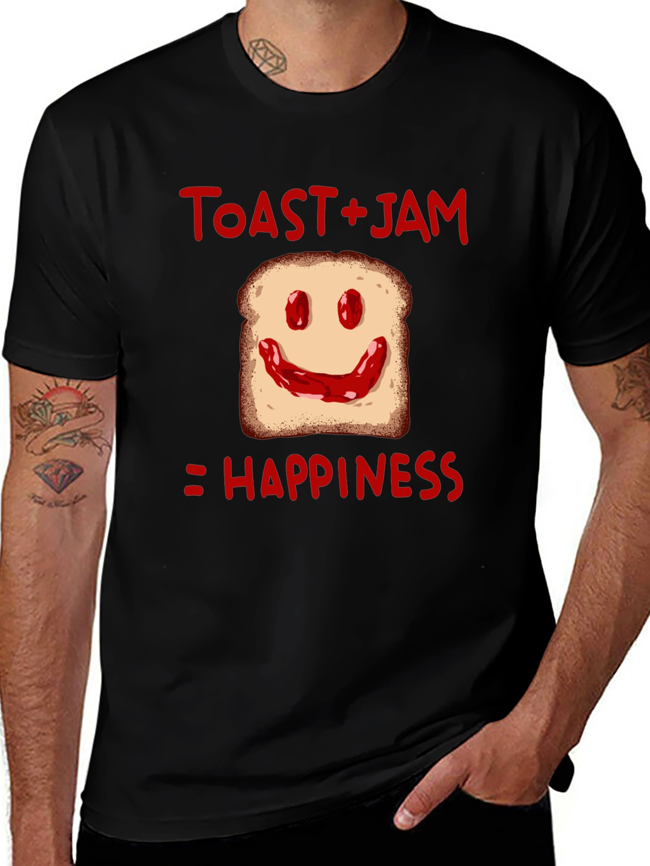 Toast and Jam Happiness Graphic Tee