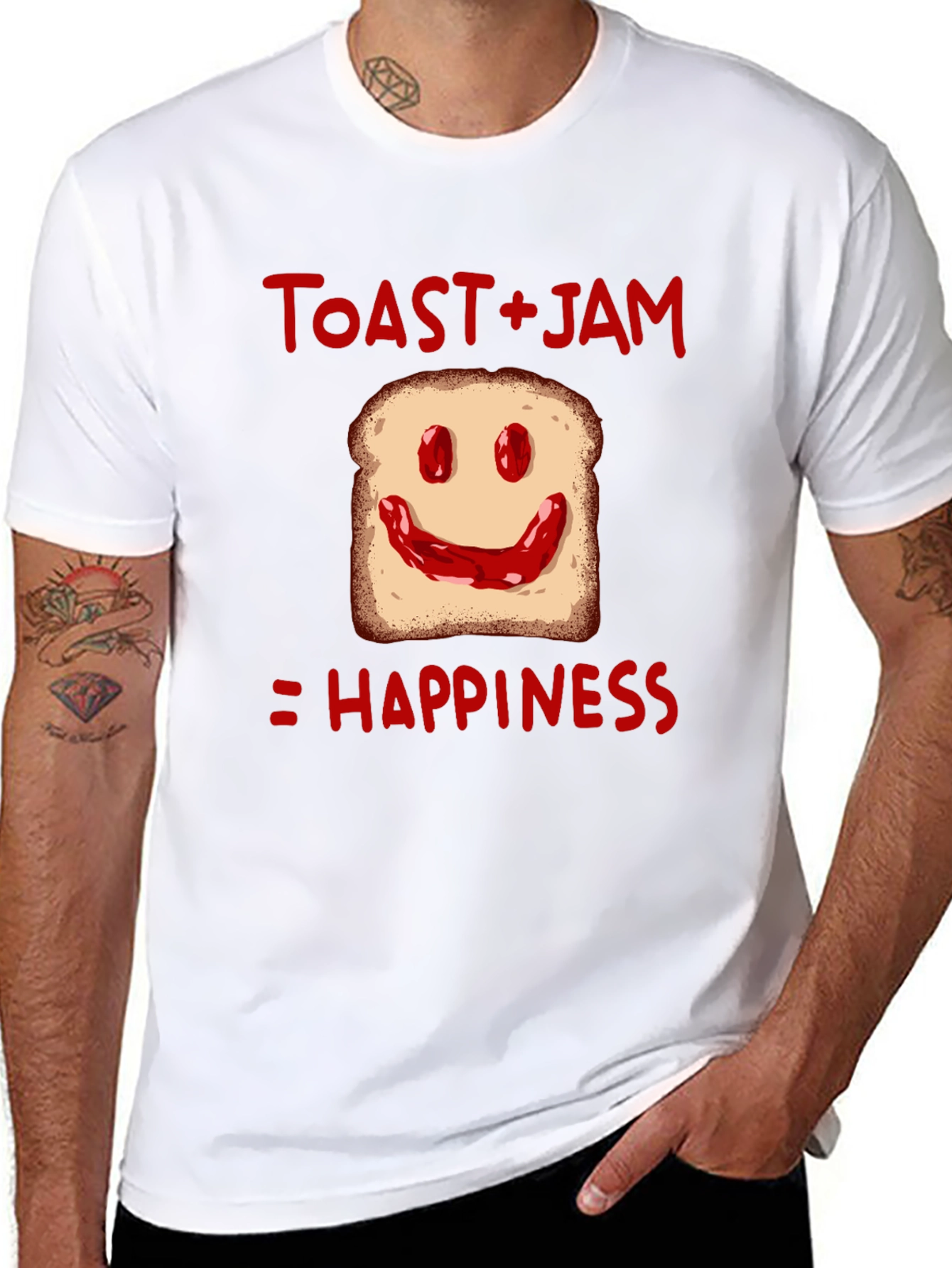 Toast and Jam Happiness Graphic Tee