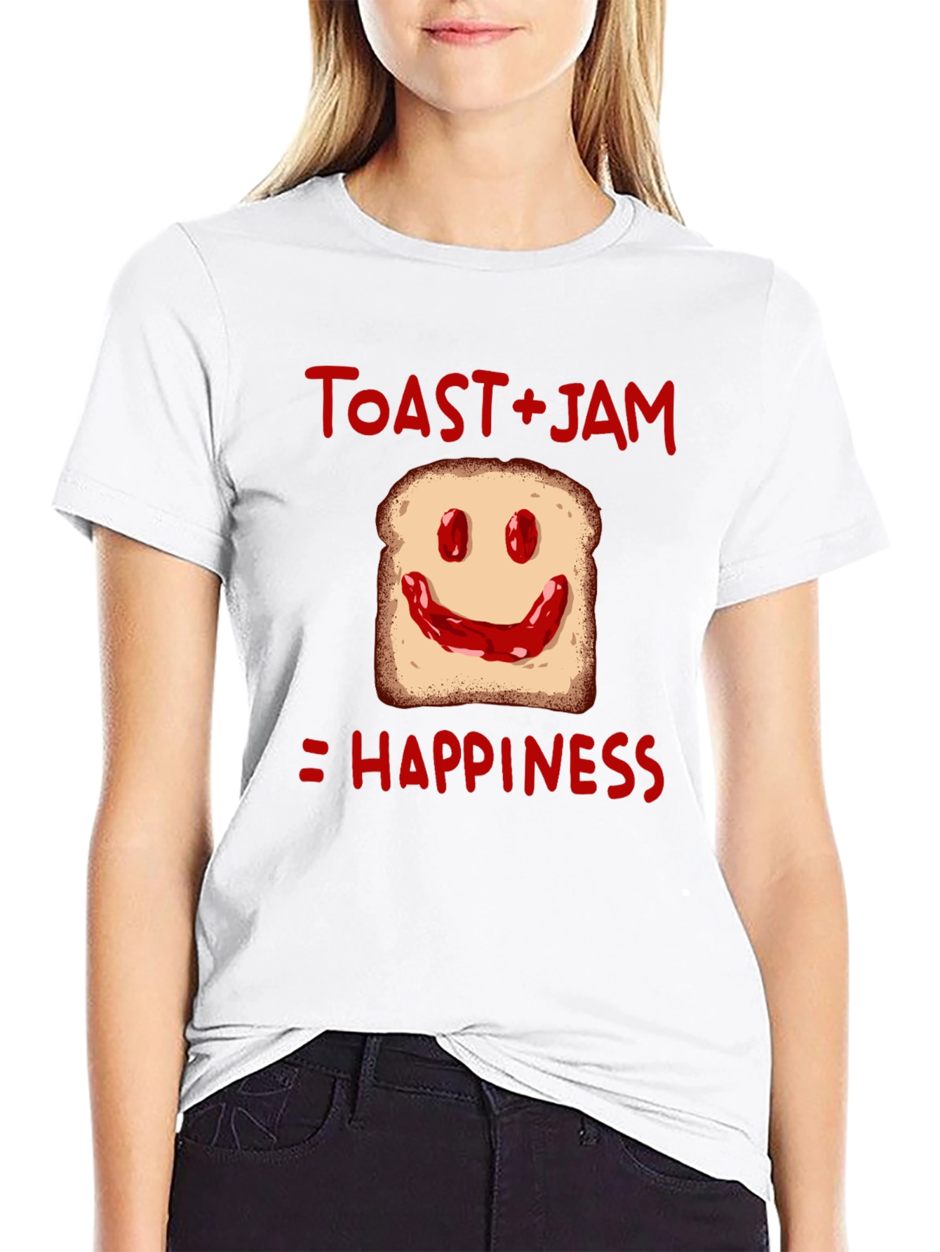 Toast and Jam Happiness Graphic Tee