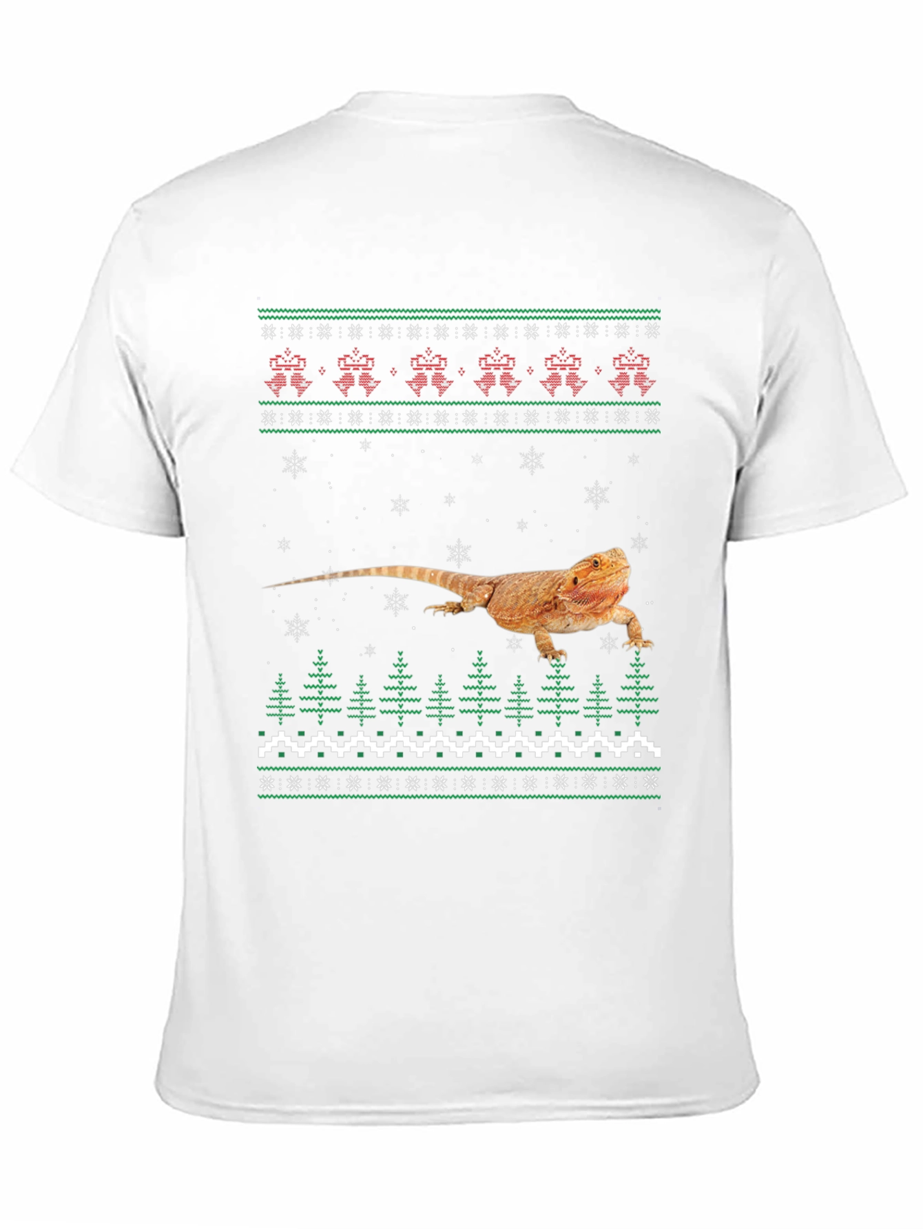 Bearded Dragon Ugly Christmas Sweater T-Shirt