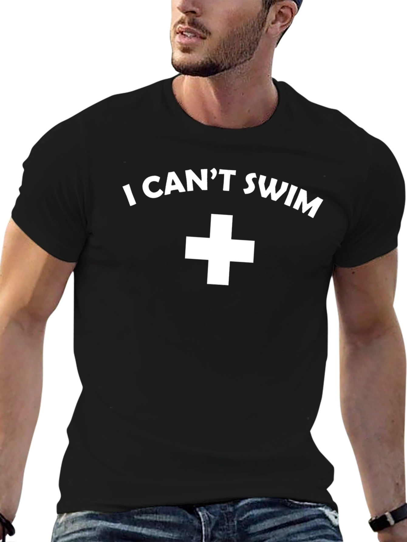 I Cant Swim Graphic Tee