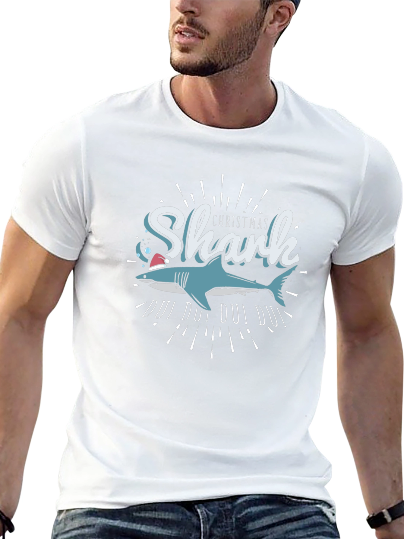 Christmas Shark T-Shirt - Doo Doo Doo Holiday Tee