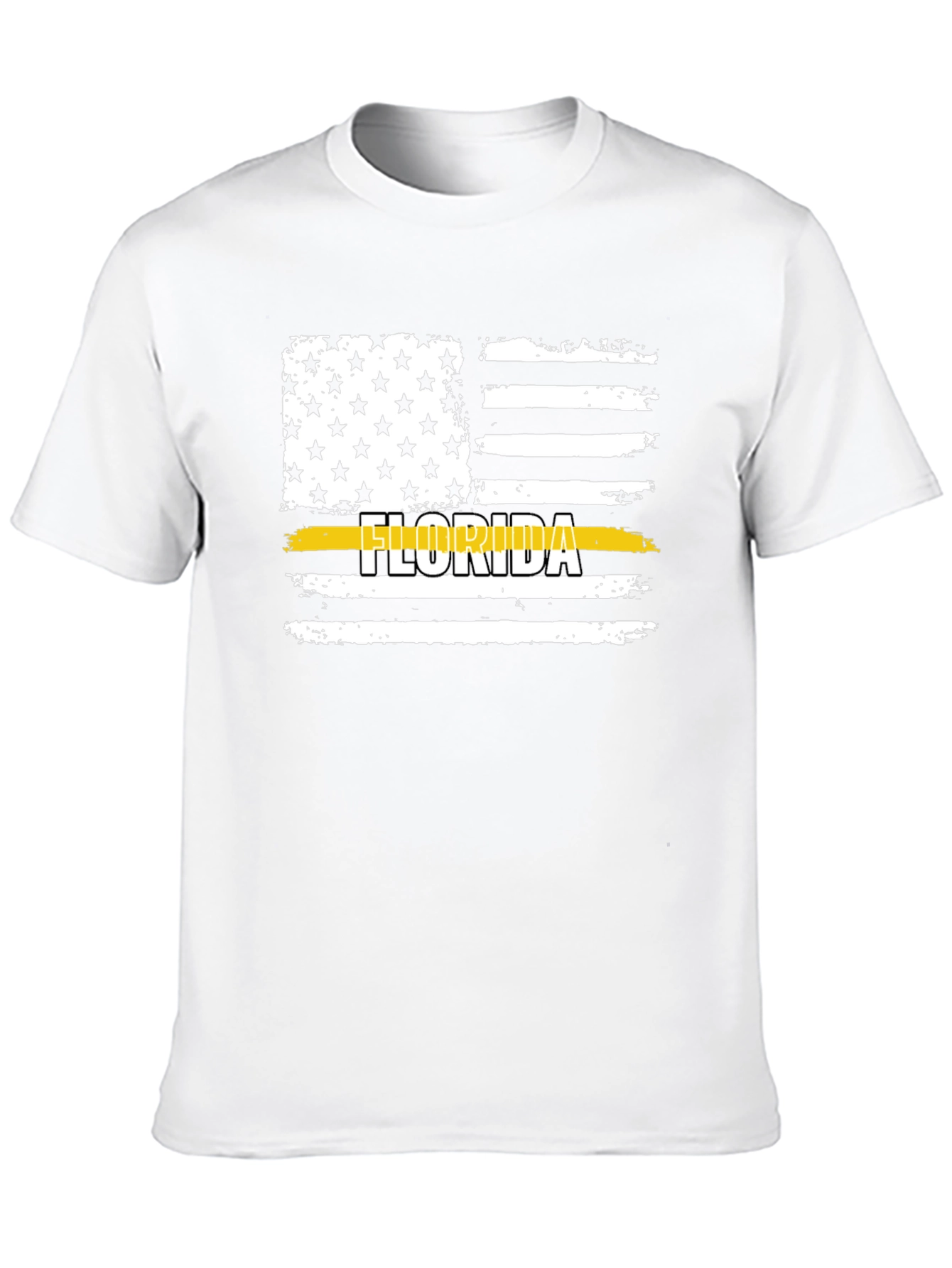 Florida Flag T-Shirt - Black - Patriotic Pride