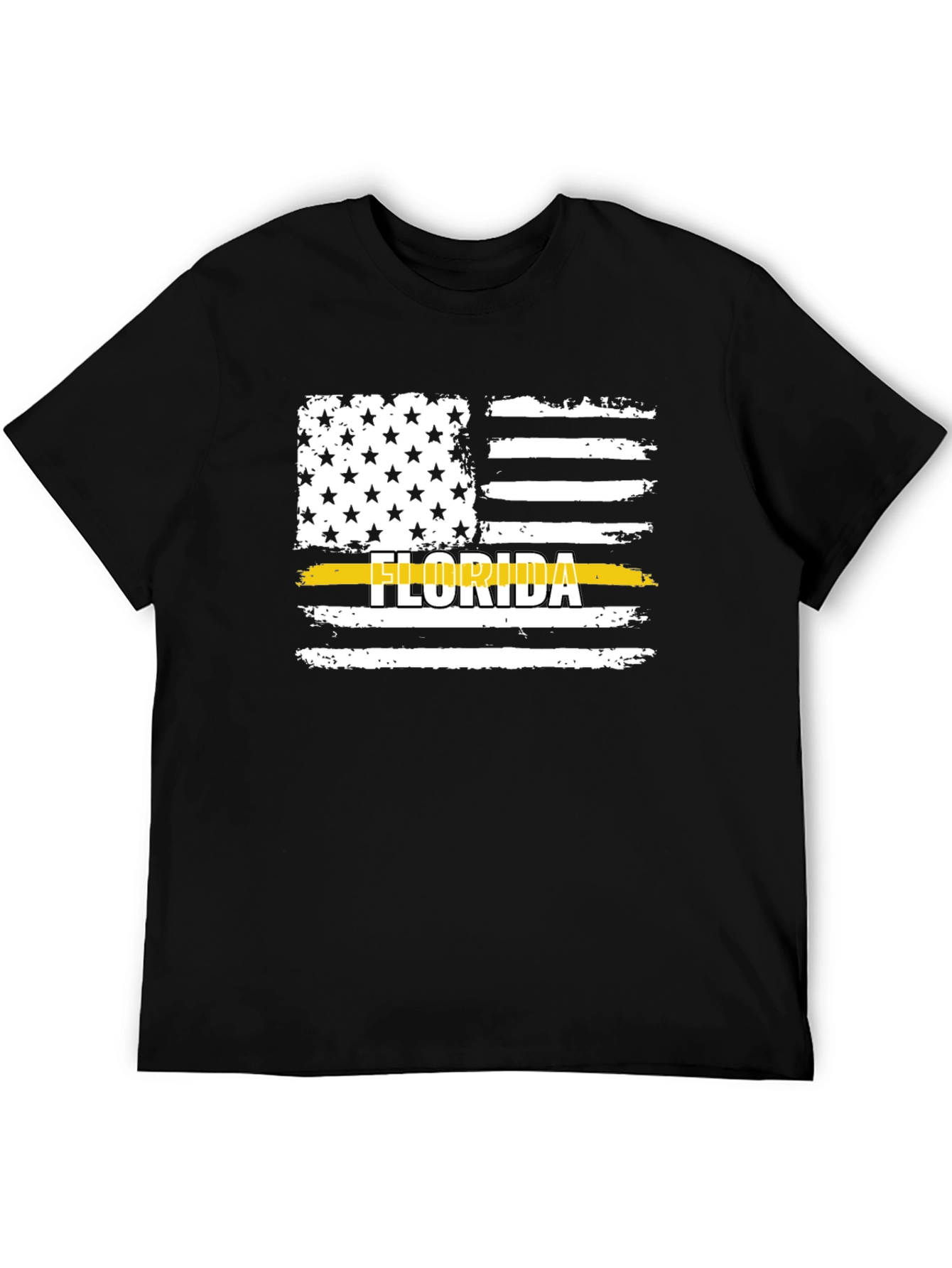 Florida Flag T-Shirt - Black - Patriotic Pride