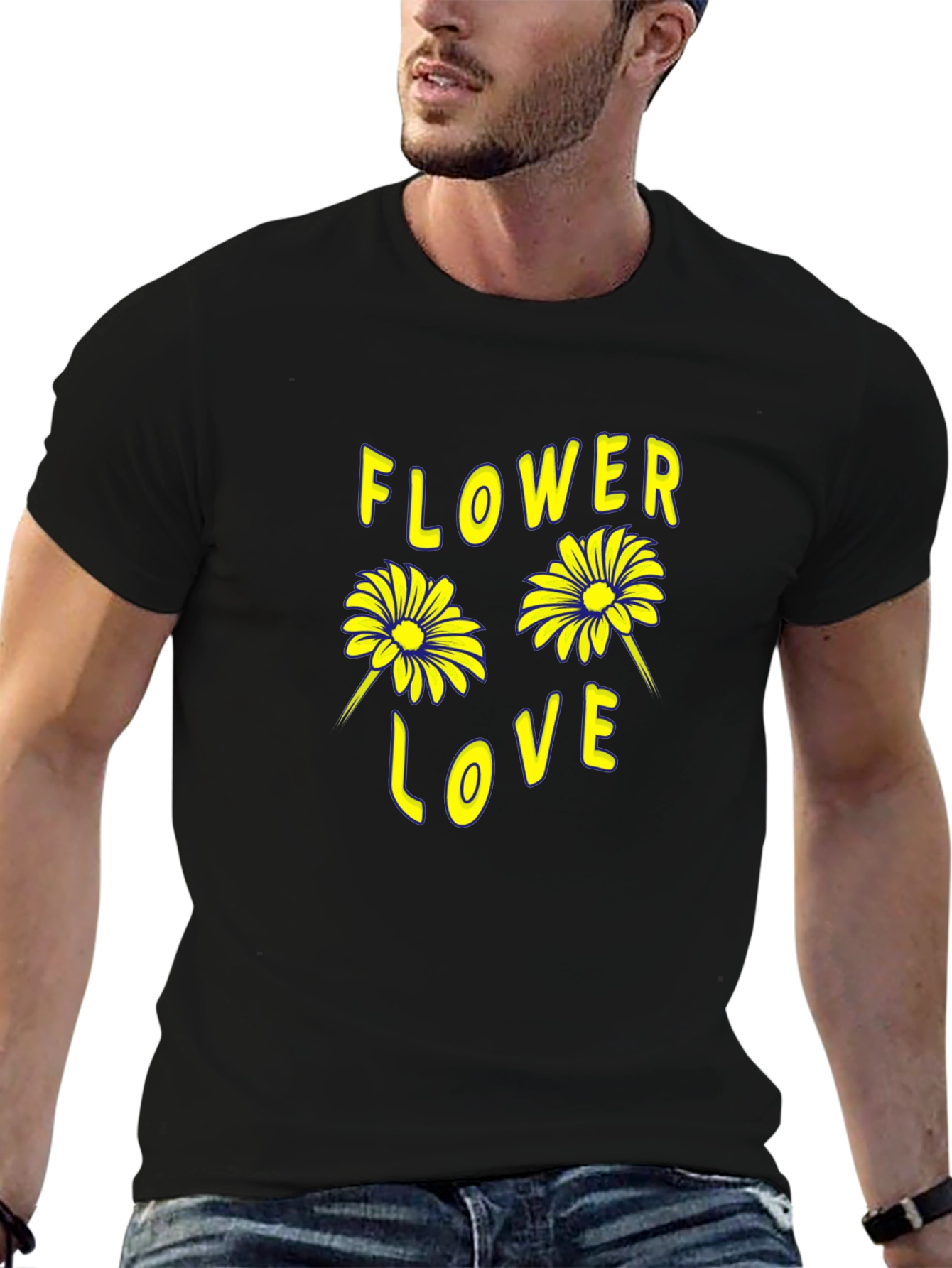 Flower Love Graphic T-Shirt