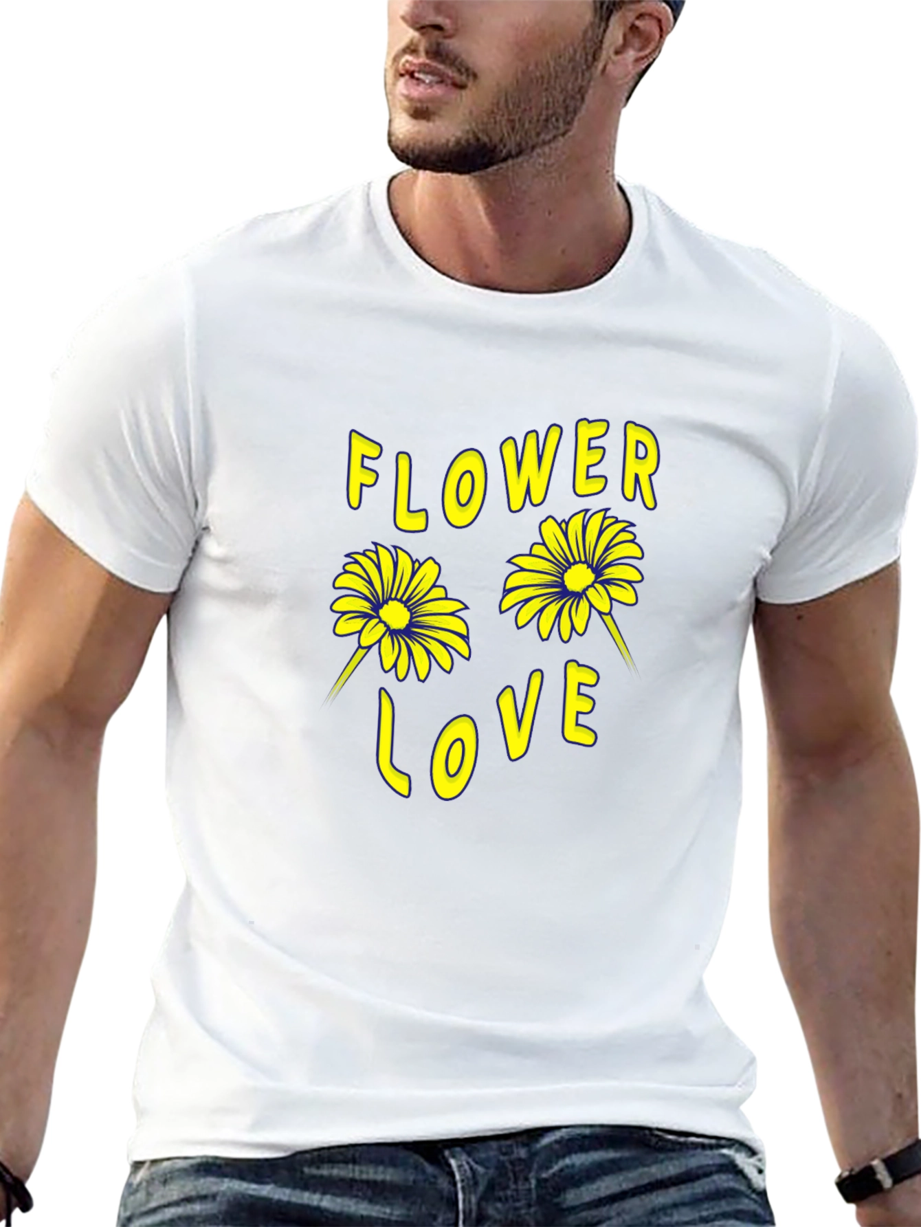 Flower Love Graphic T-Shirt