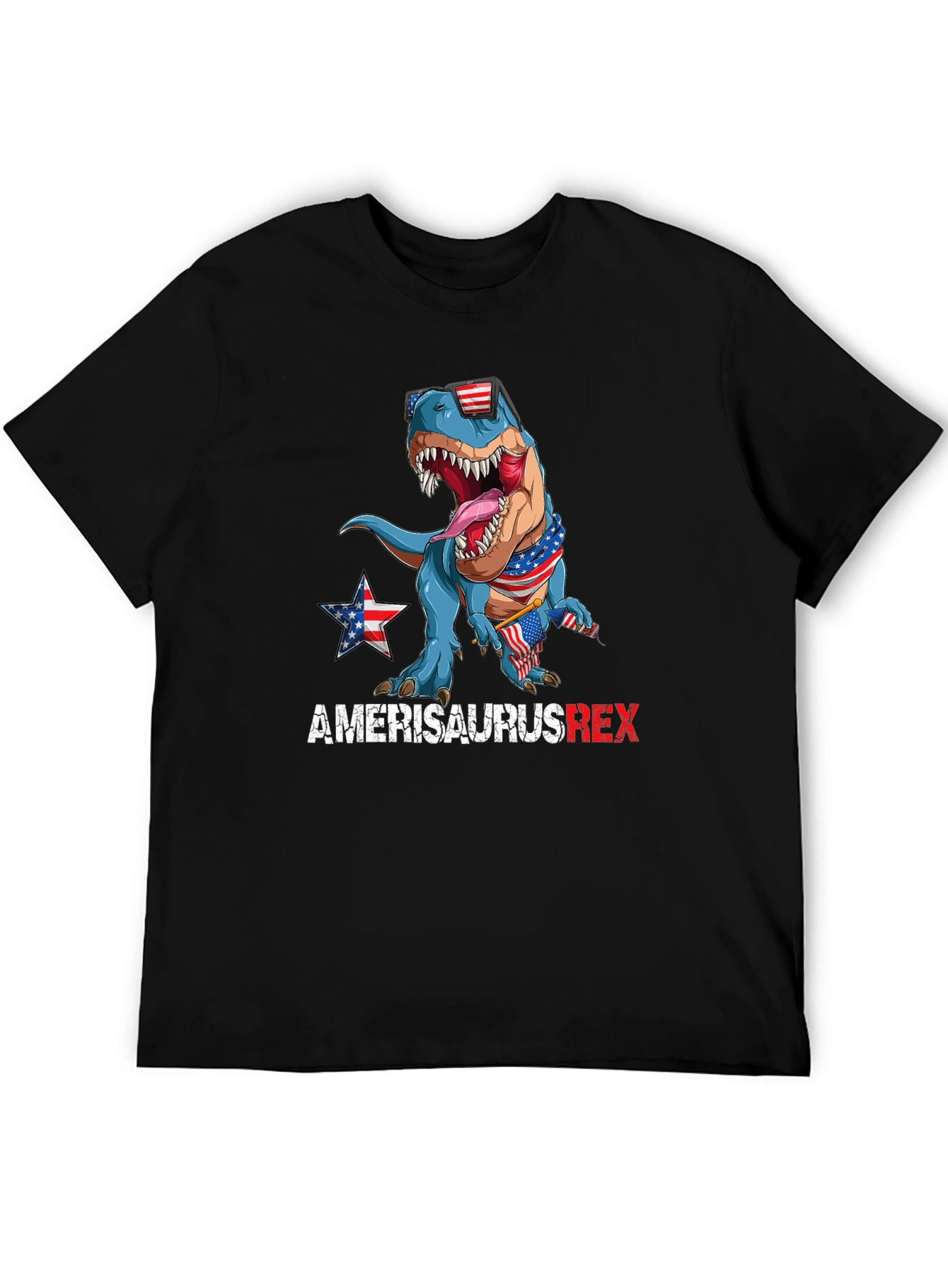 Amerisaurus Rex Patriotic T-Shirt