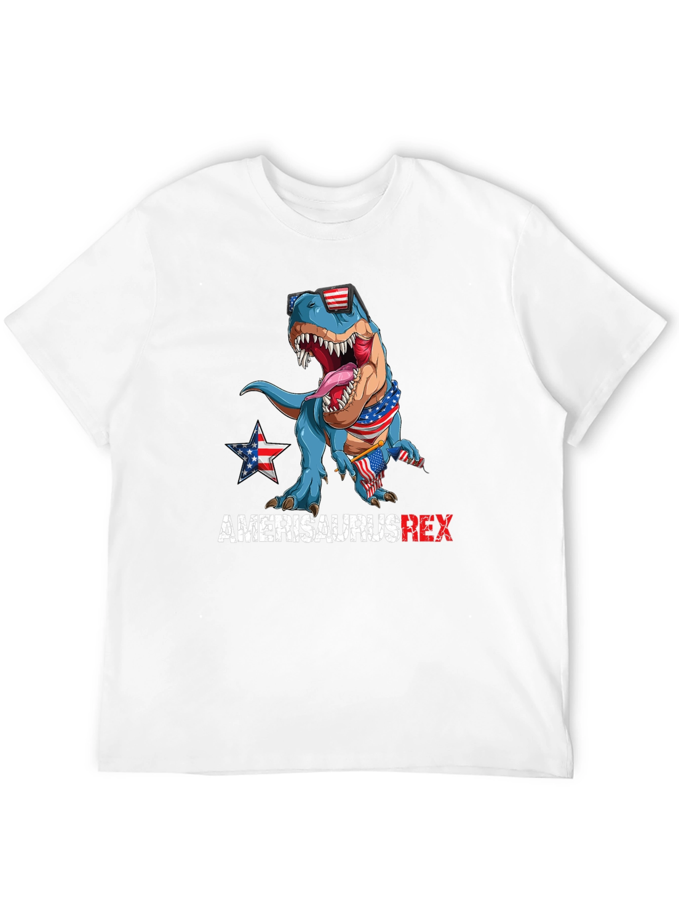 Amerisaurus Rex Patriotic T-Shirt