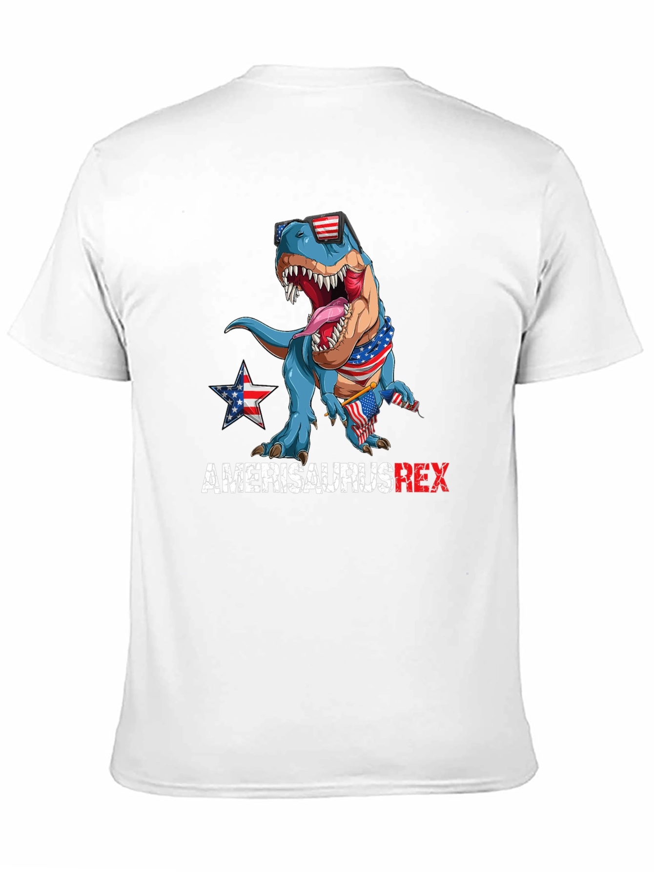 Amerisaurus Rex Patriotic T-Shirt