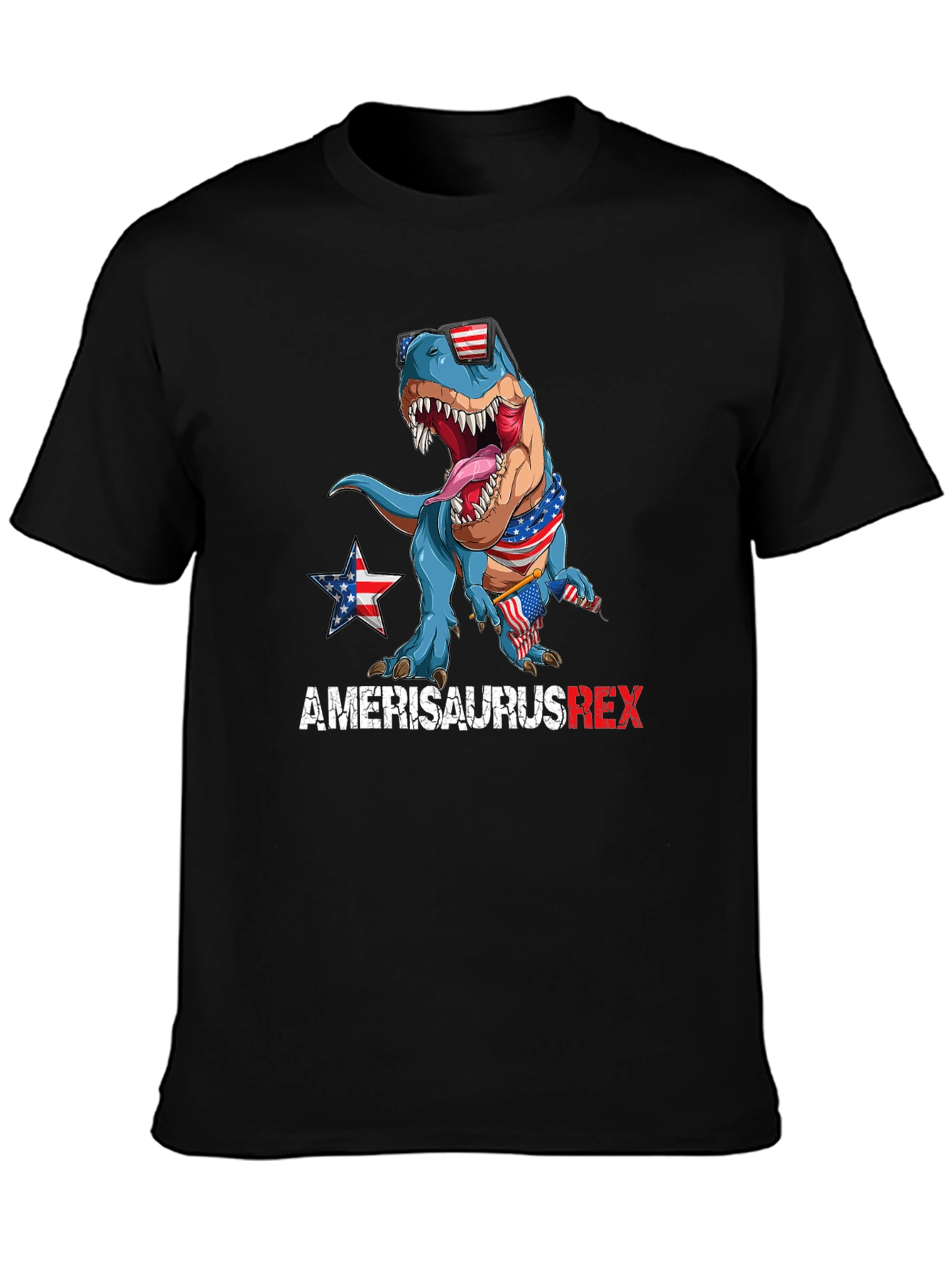 Amerisaurus Rex Patriotic T-Shirt