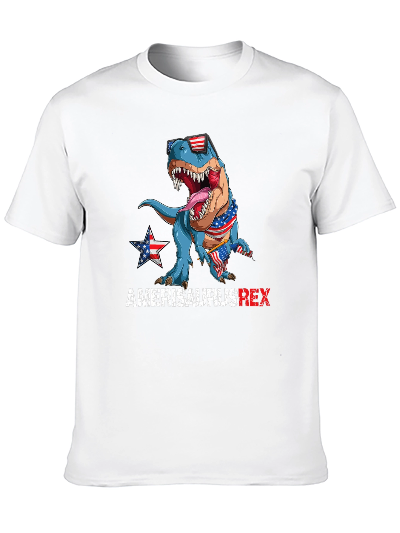 Amerisaurus Rex Patriotic T-Shirt