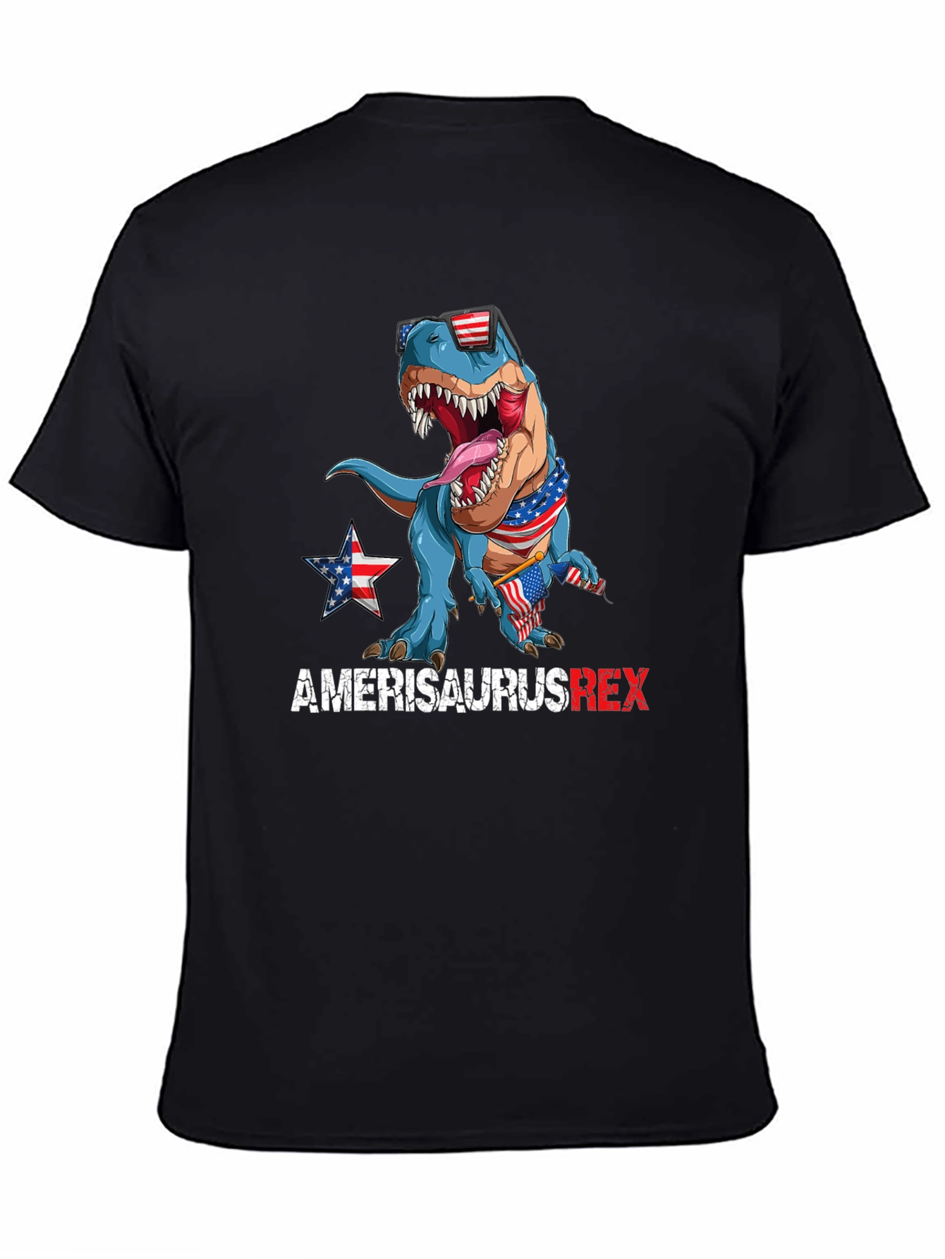 Amerisaurus Rex Patriotic T-Shirt