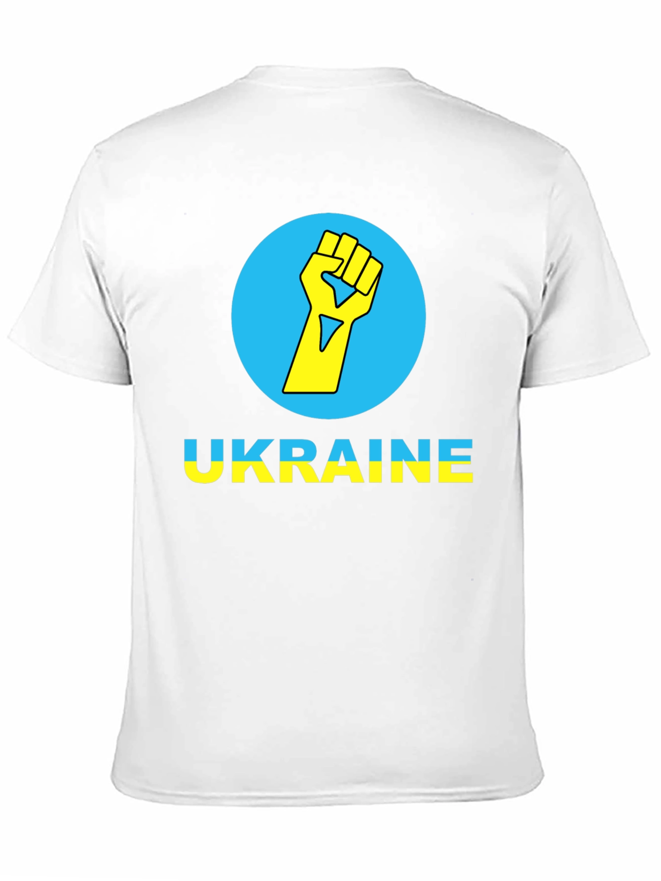 Ukraine Fist Black T-Shirt