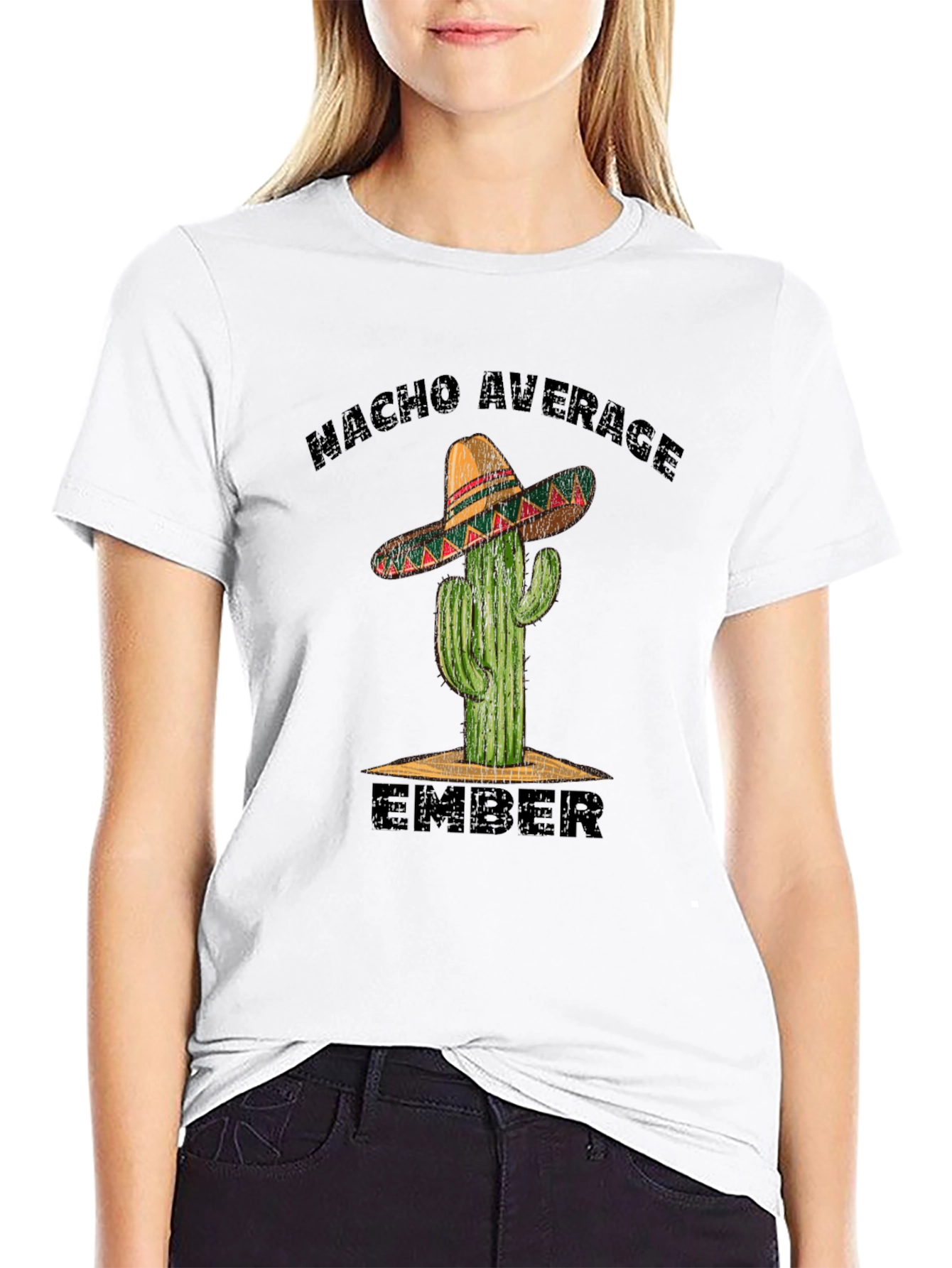 Nacho Average Ember Cactus T-Shirt