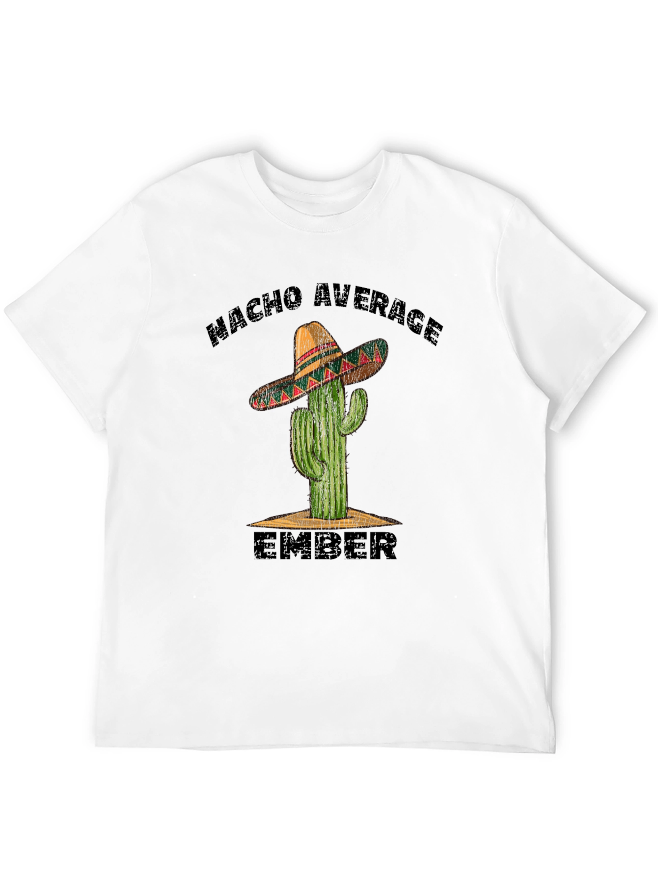 Nacho Average Ember Cactus T-Shirt