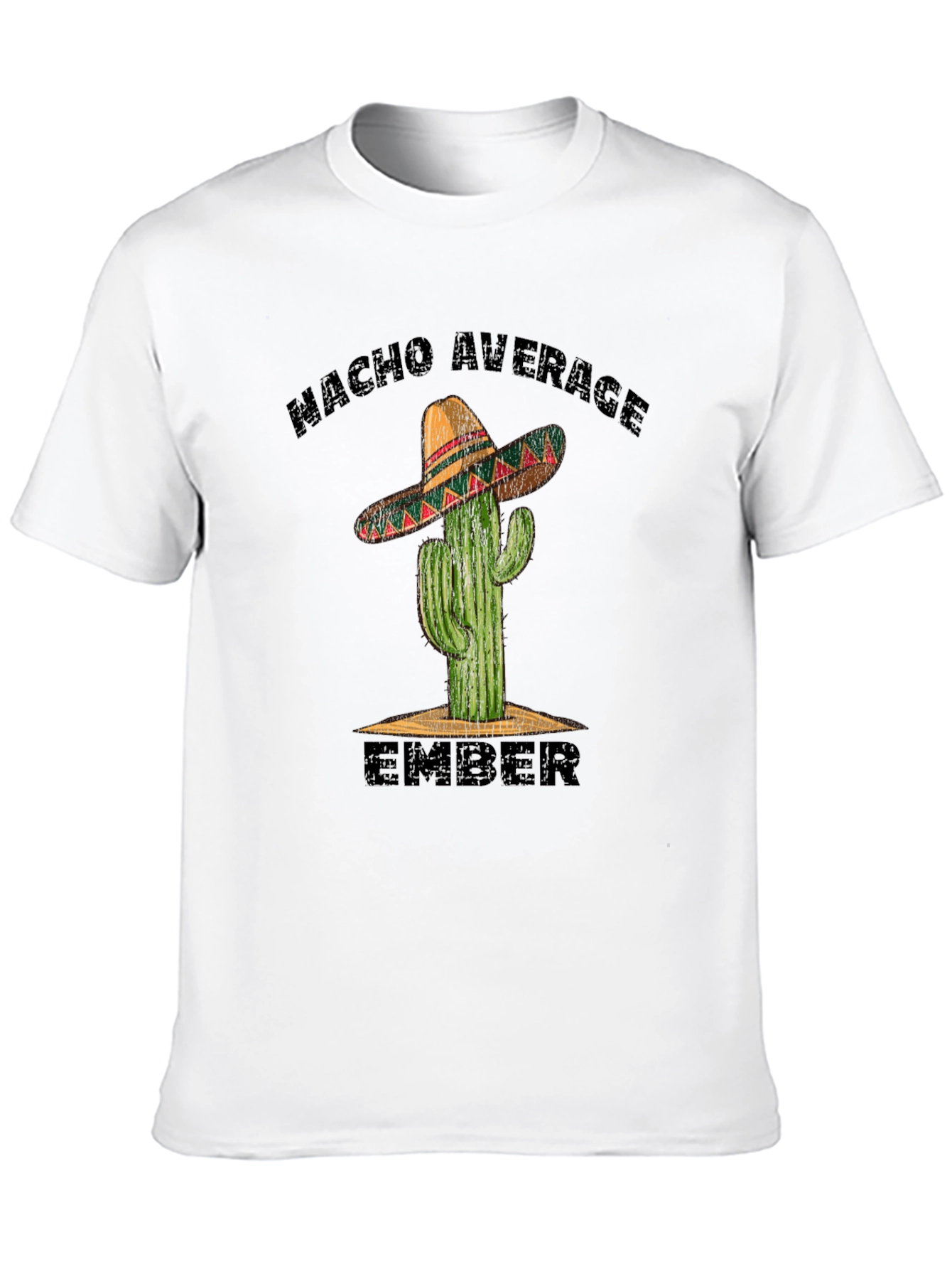 Nacho Average Ember Cactus T-Shirt