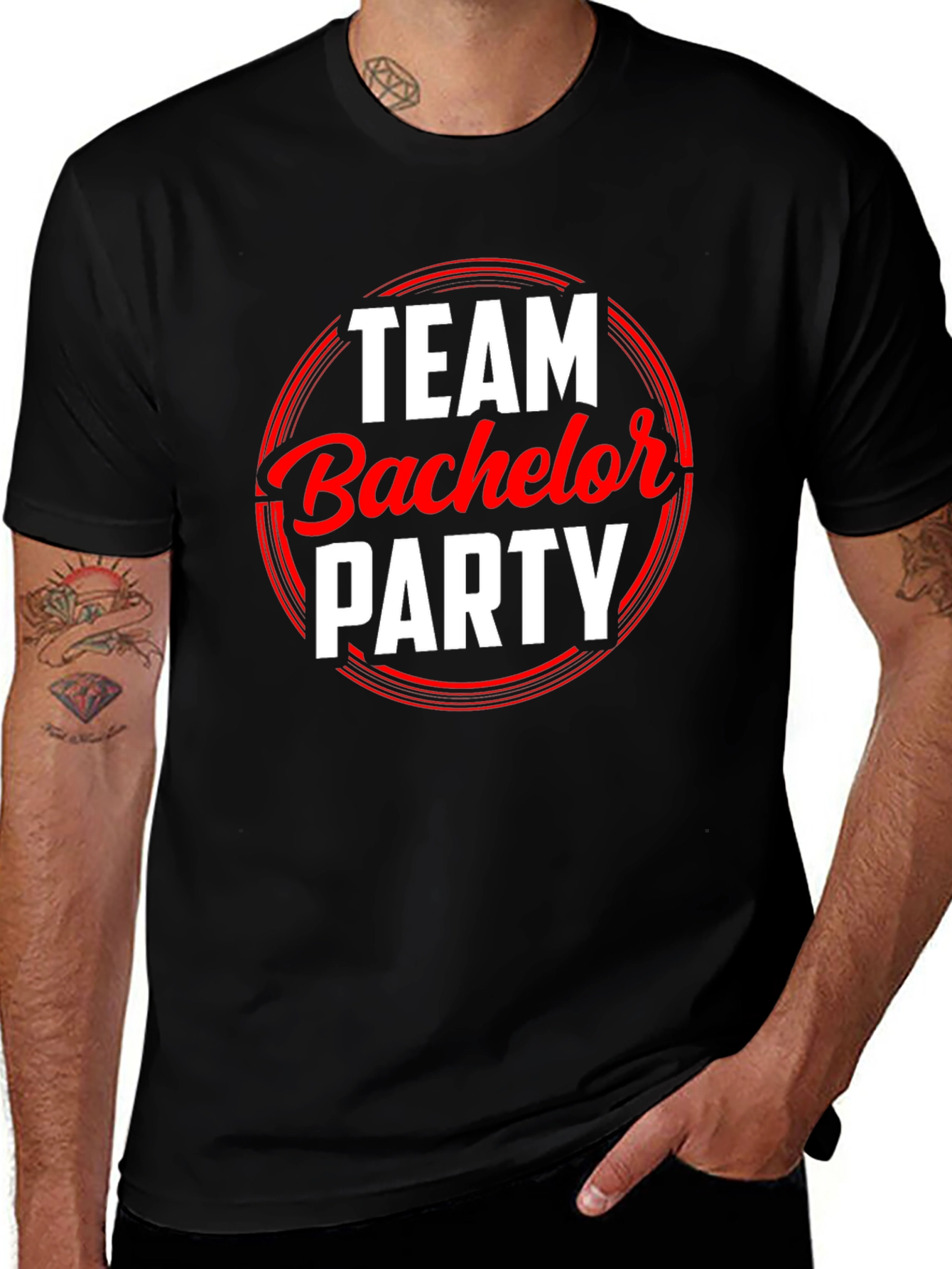 Team Bachelor Party Graphic Tee