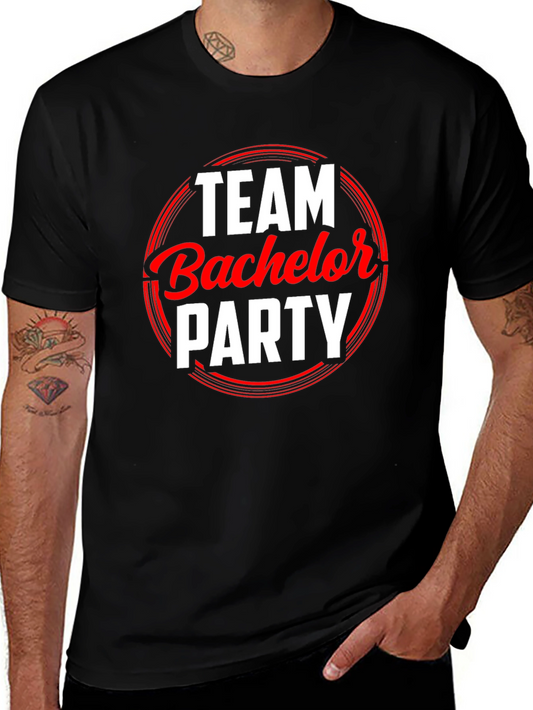 Team Bachelor Party Graphic Tee