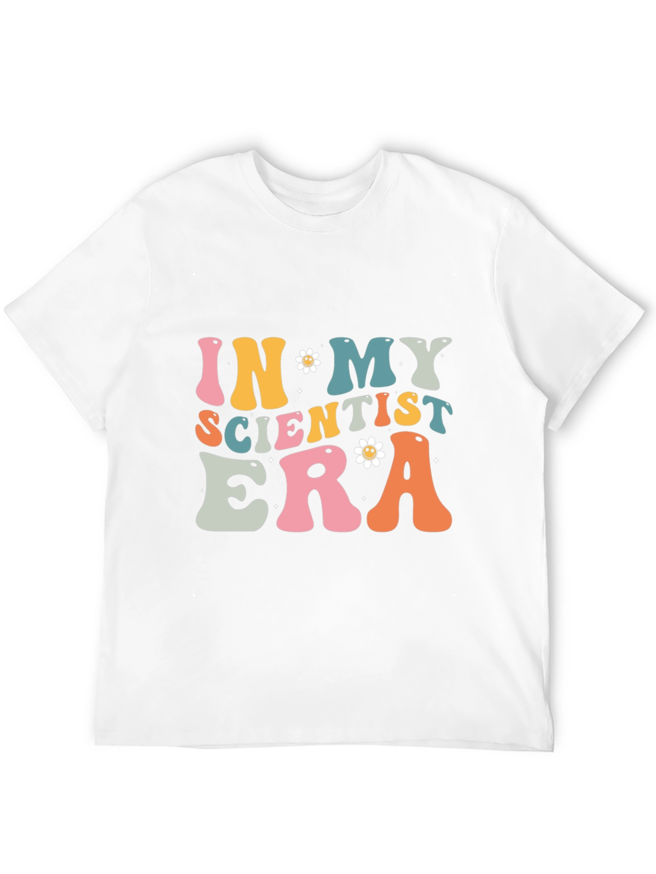 In My Scientist Era Black Cotton T-Shirt