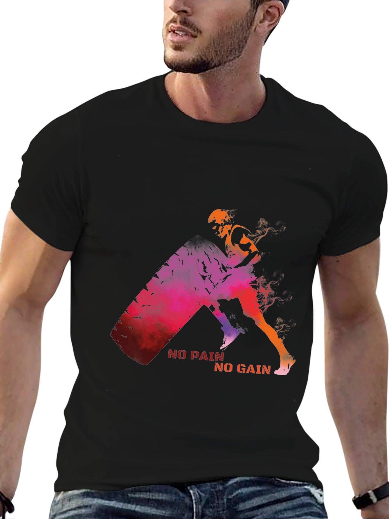 No Pain No Gain Workout Tee