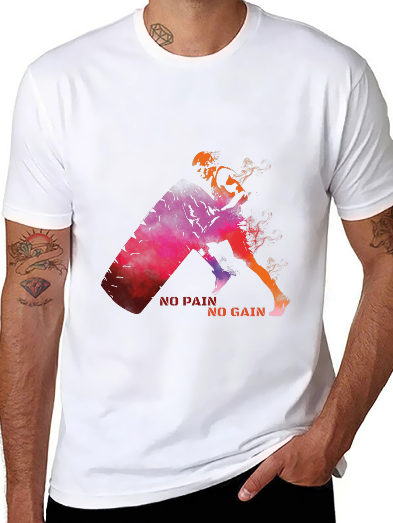 No Pain No Gain Workout Tee