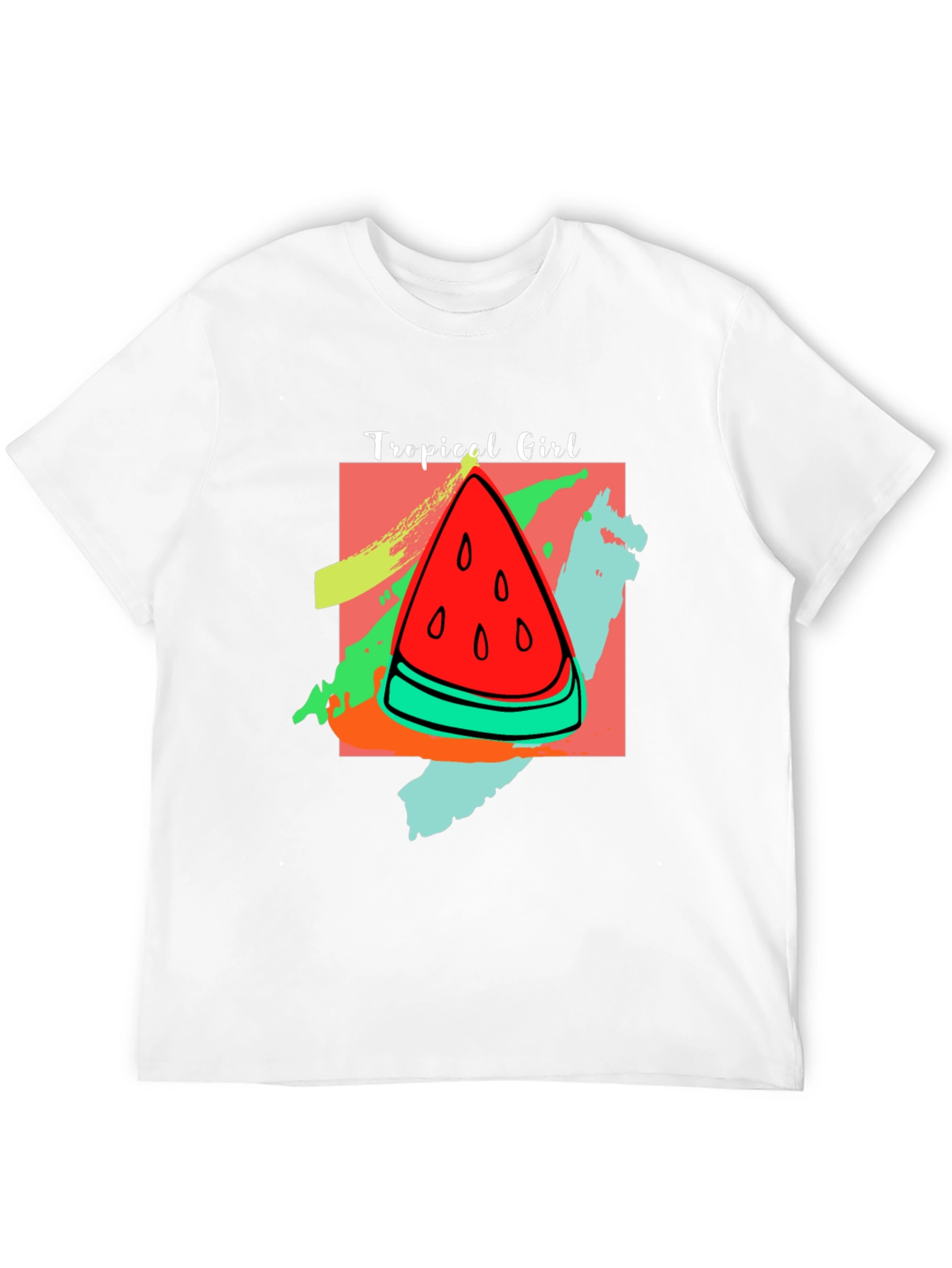 Tropical Girl Watermelon T-Shirt